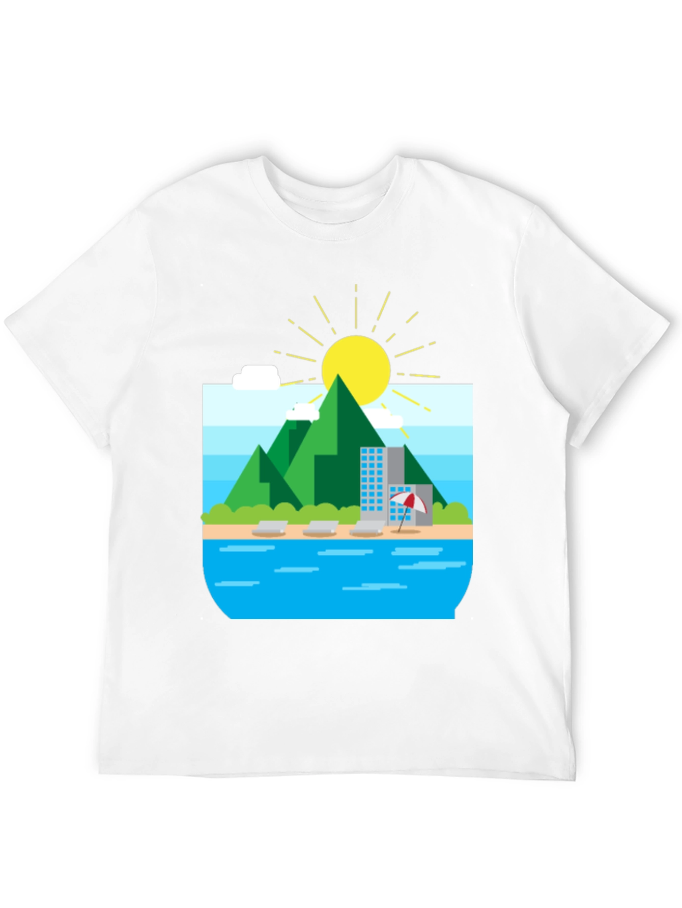 Tropical Island Graphic Tee