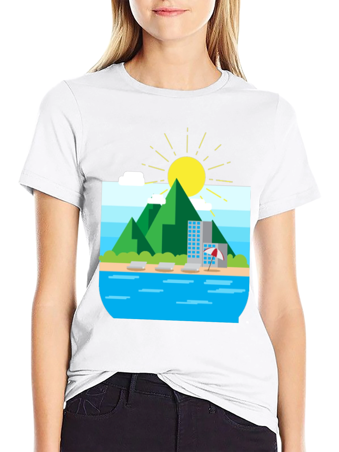 Tropical Island Graphic Tee
