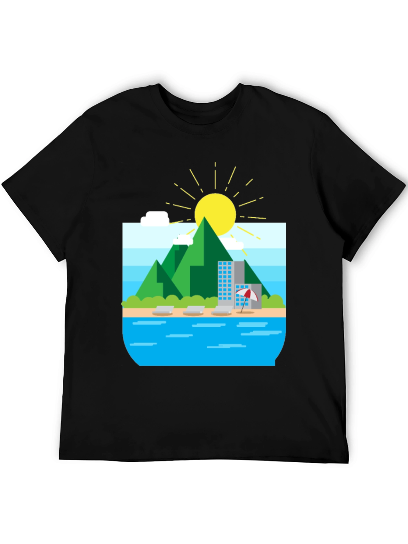 Tropical Island Graphic Tee