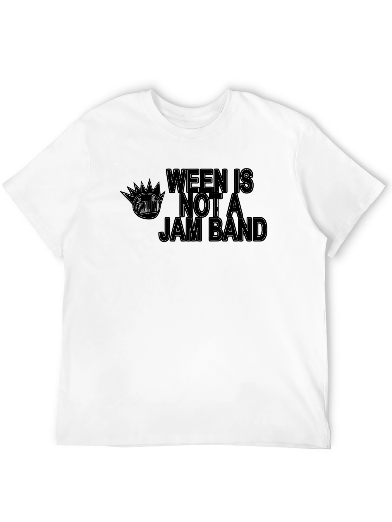 Ween Is Not A Jam Band Black T-Shirt