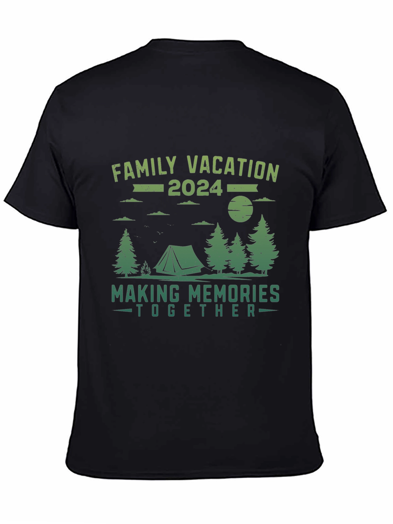 Family Vacation 2024 Camping T-Shirt