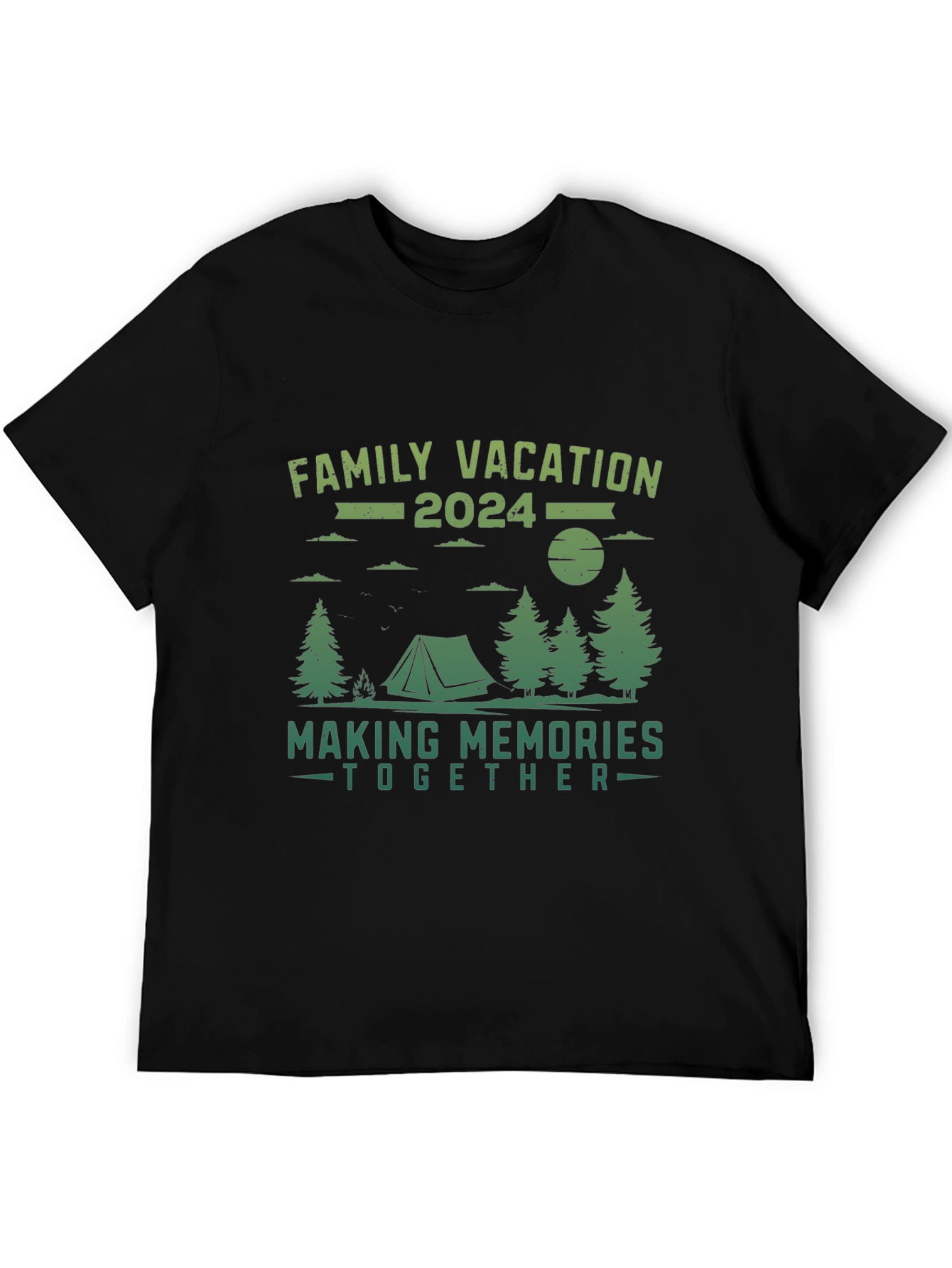Family Vacation 2024 Camping T-Shirt