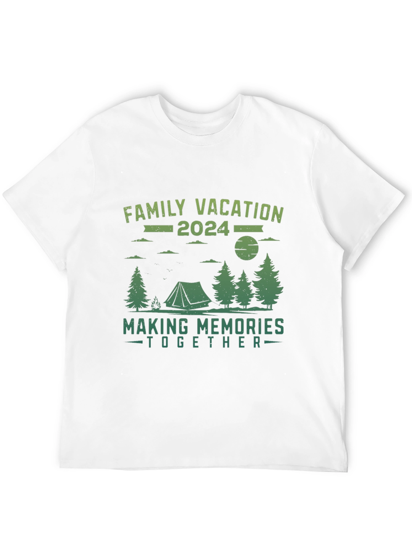 Family Vacation 2024 Camping T-Shirt
