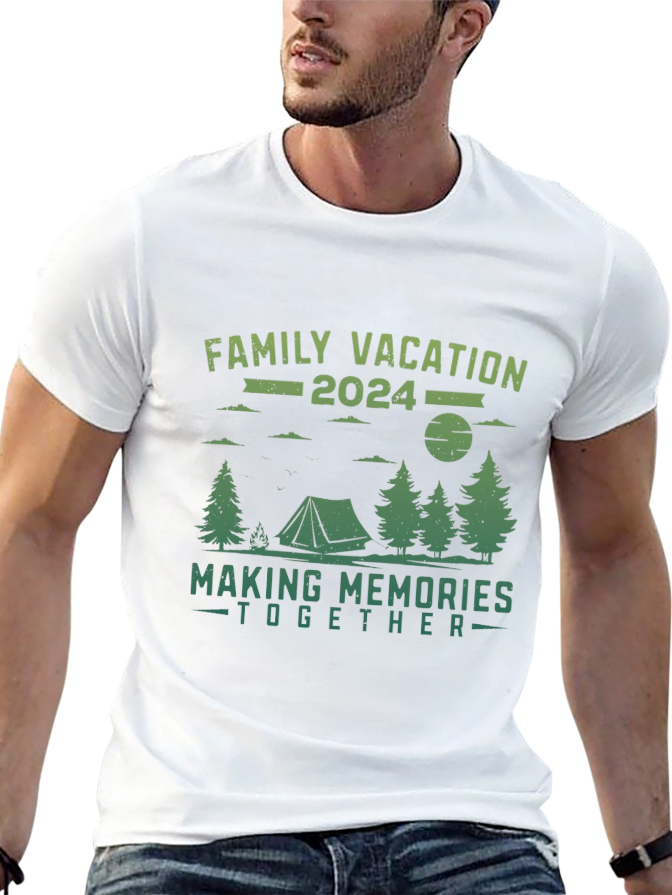Family Vacation 2024 Camping T-Shirt