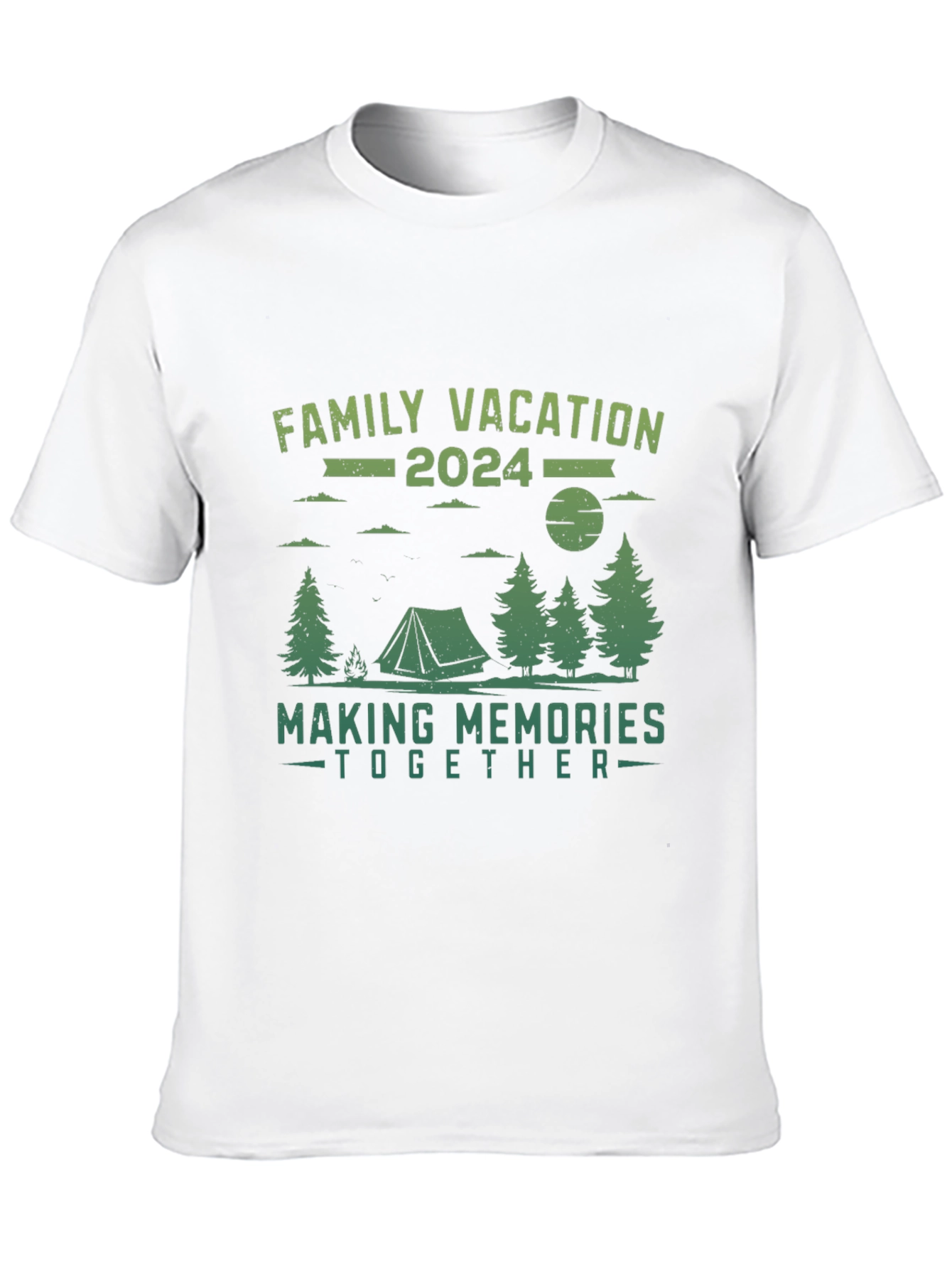 Family Vacation 2024 Camping T-Shirt