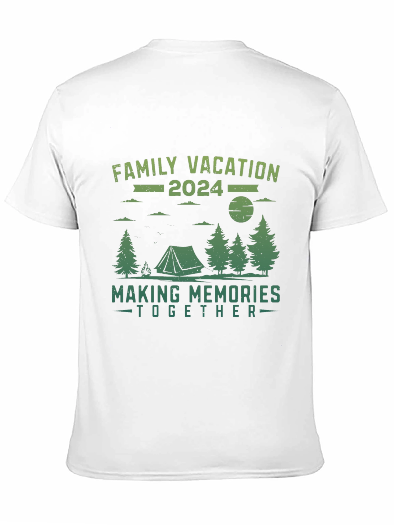 Family Vacation 2024 Camping T-Shirt