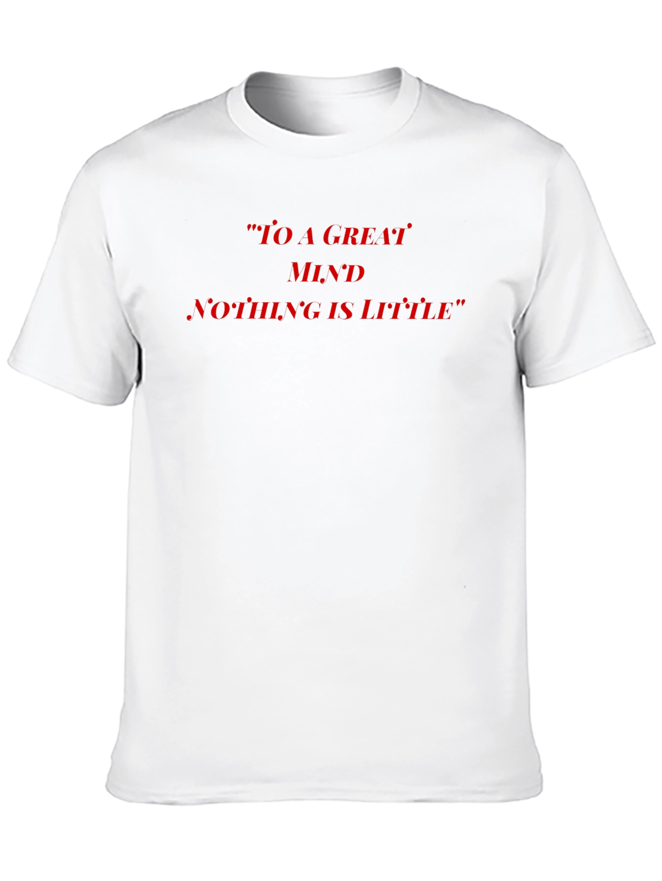 Inspirational Quote Graphic Tee - Black