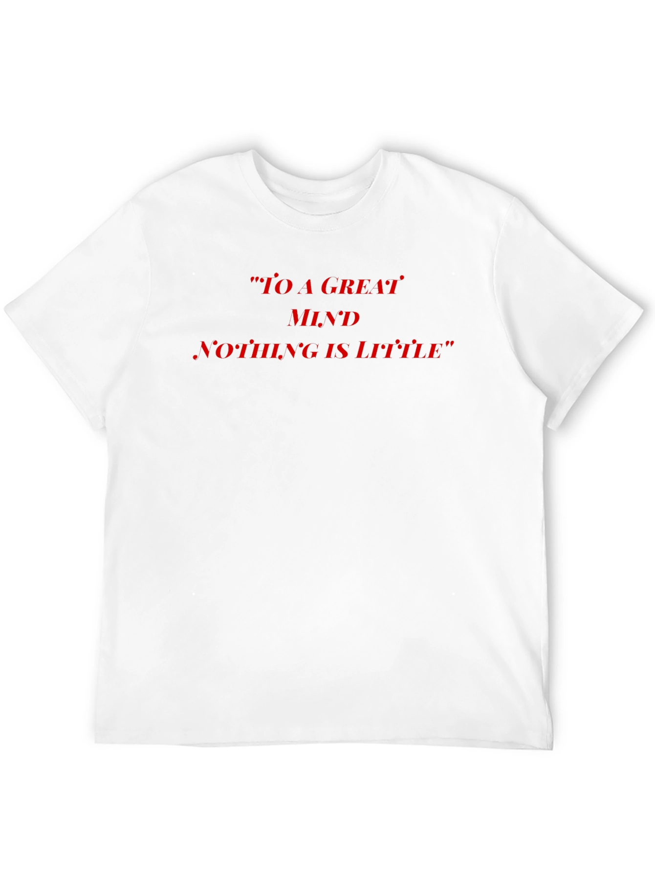 Inspirational Quote Graphic Tee - Black