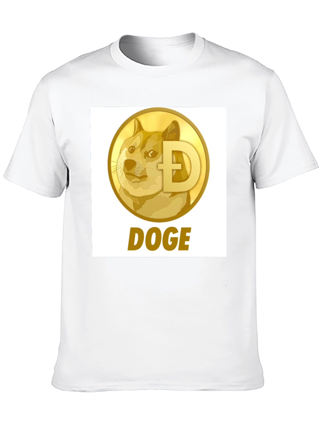 Doge Coin Black T-Shirt - Crypto Currency Fashion