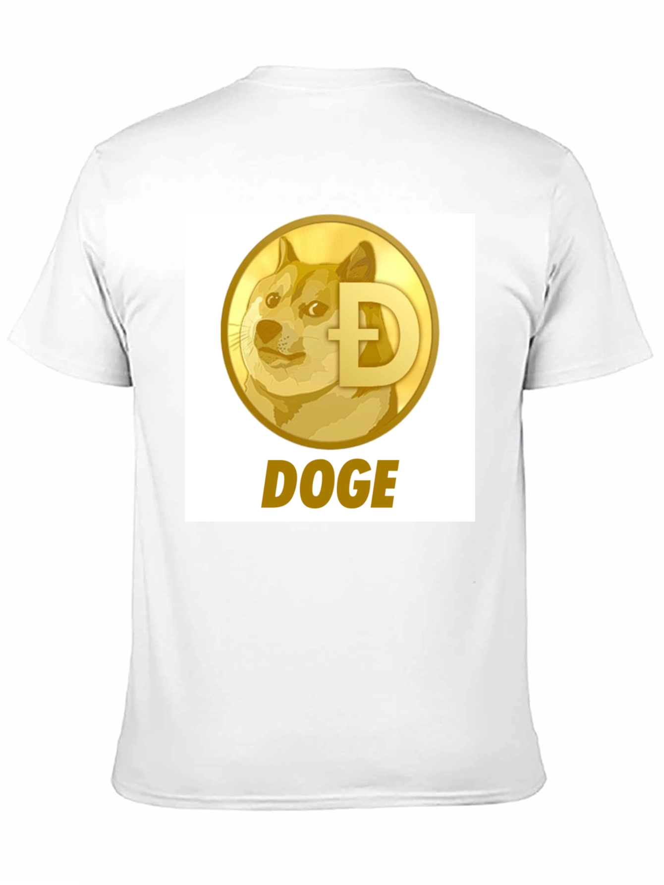 Doge Coin Black T-Shirt - Crypto Currency Fashion