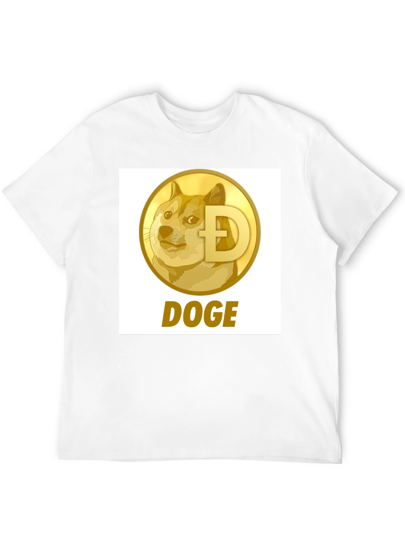 Doge Coin Black T-Shirt - Crypto Currency Fashion