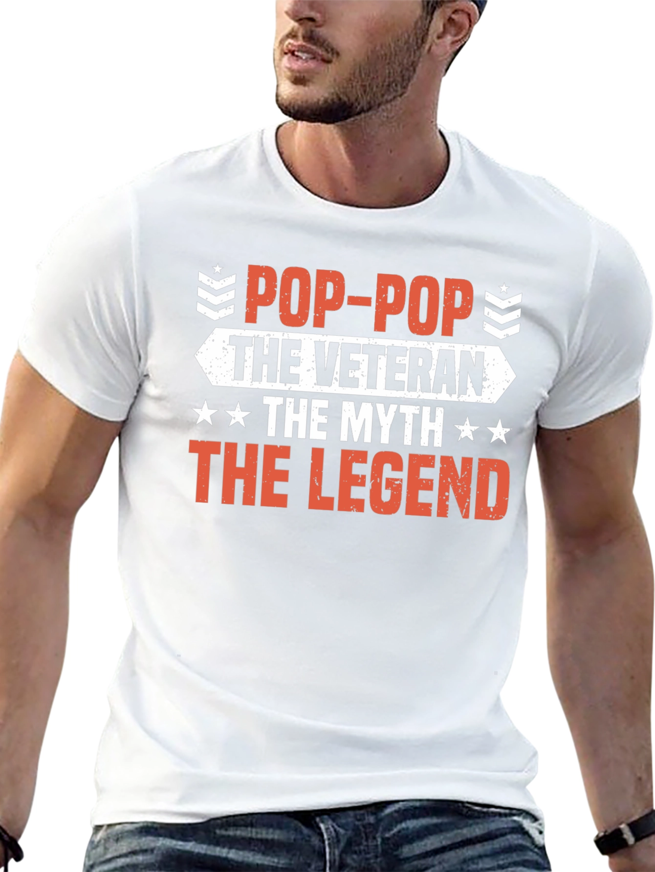 Pop-Pop Veteran Myth Legend T-Shirt