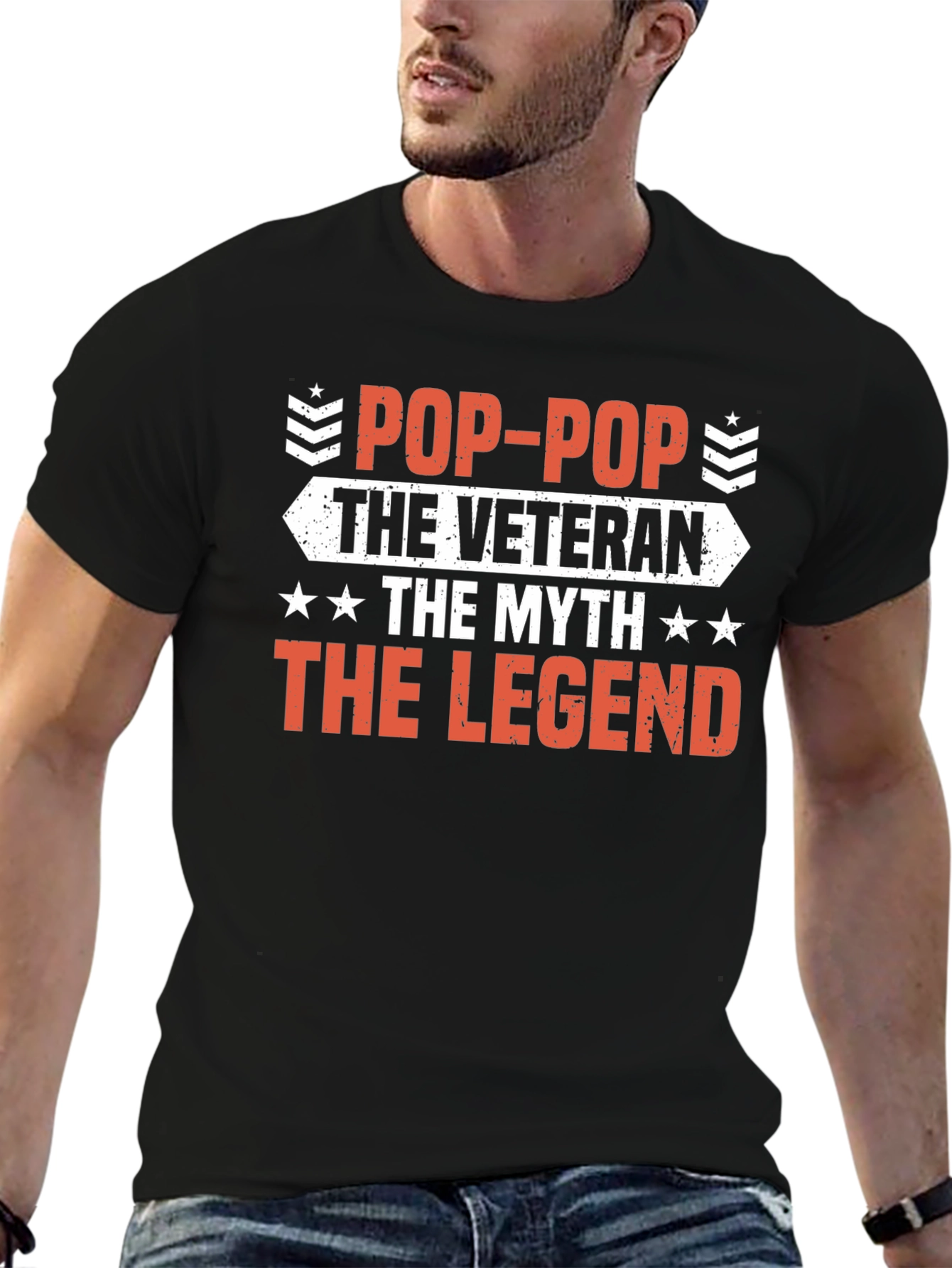 Pop-Pop Veteran Myth Legend T-Shirt