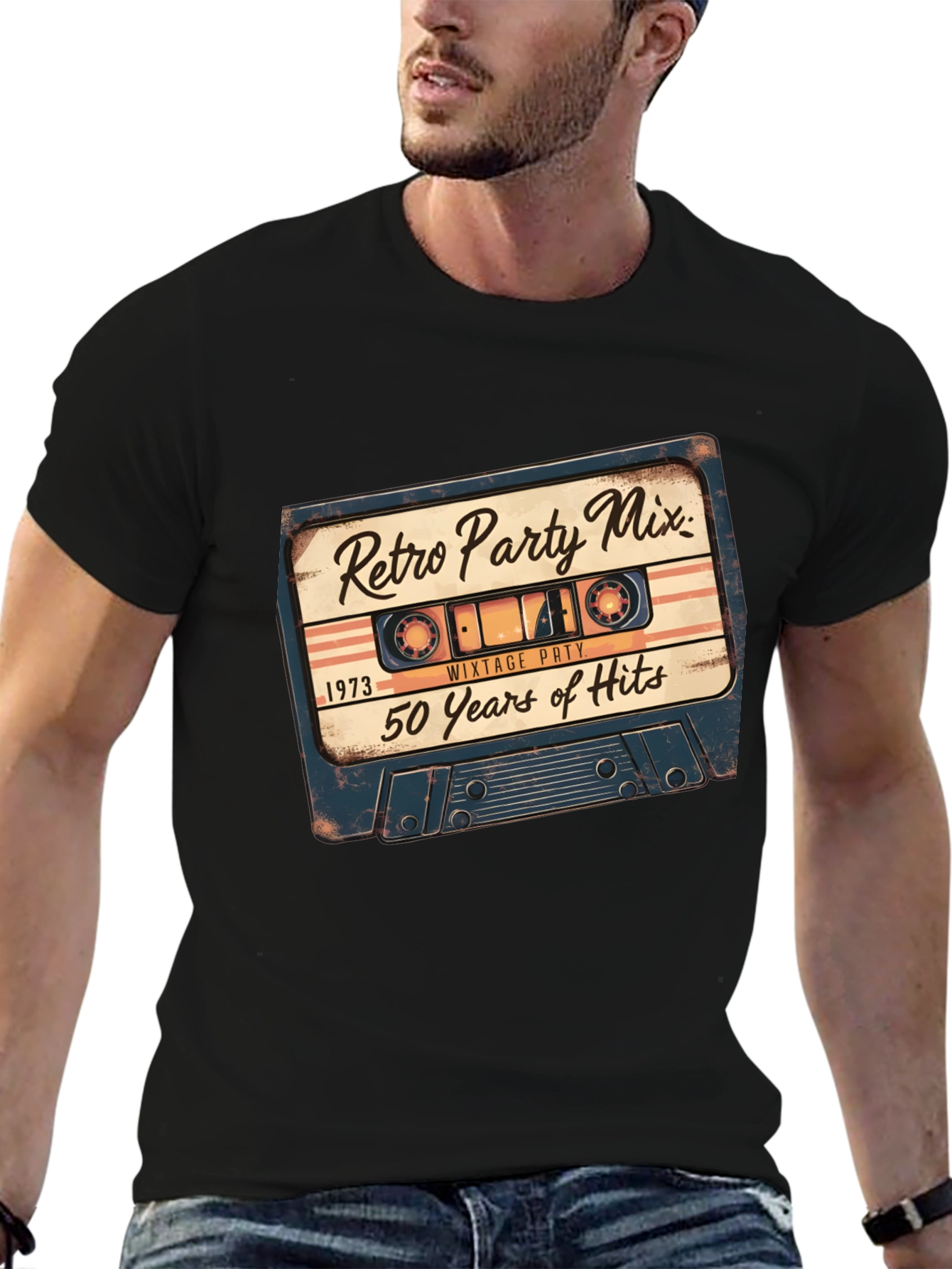 Retro Party Mix 1973 T-Shirt