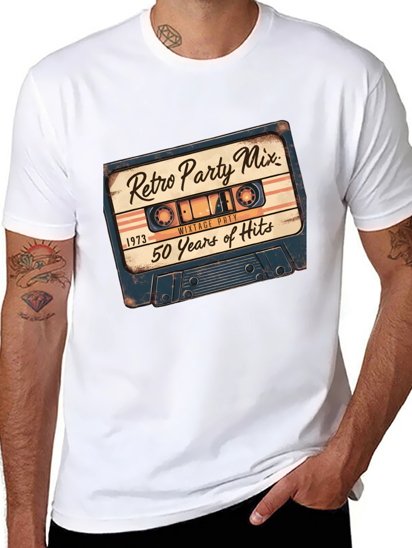 Retro Party Mix 1973 T-Shirt