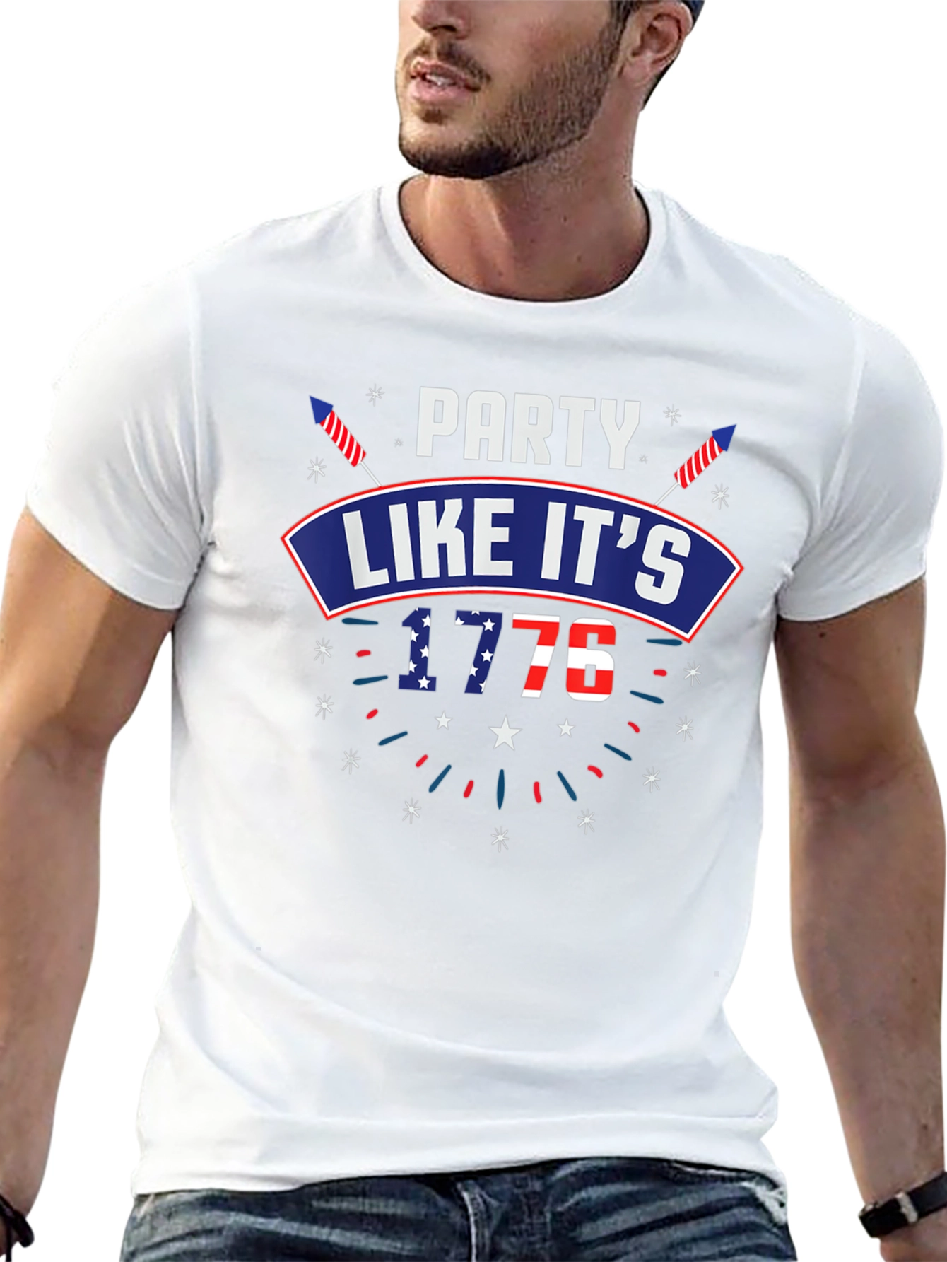 Party Like Its 1776 Patriotic Graphic Tee