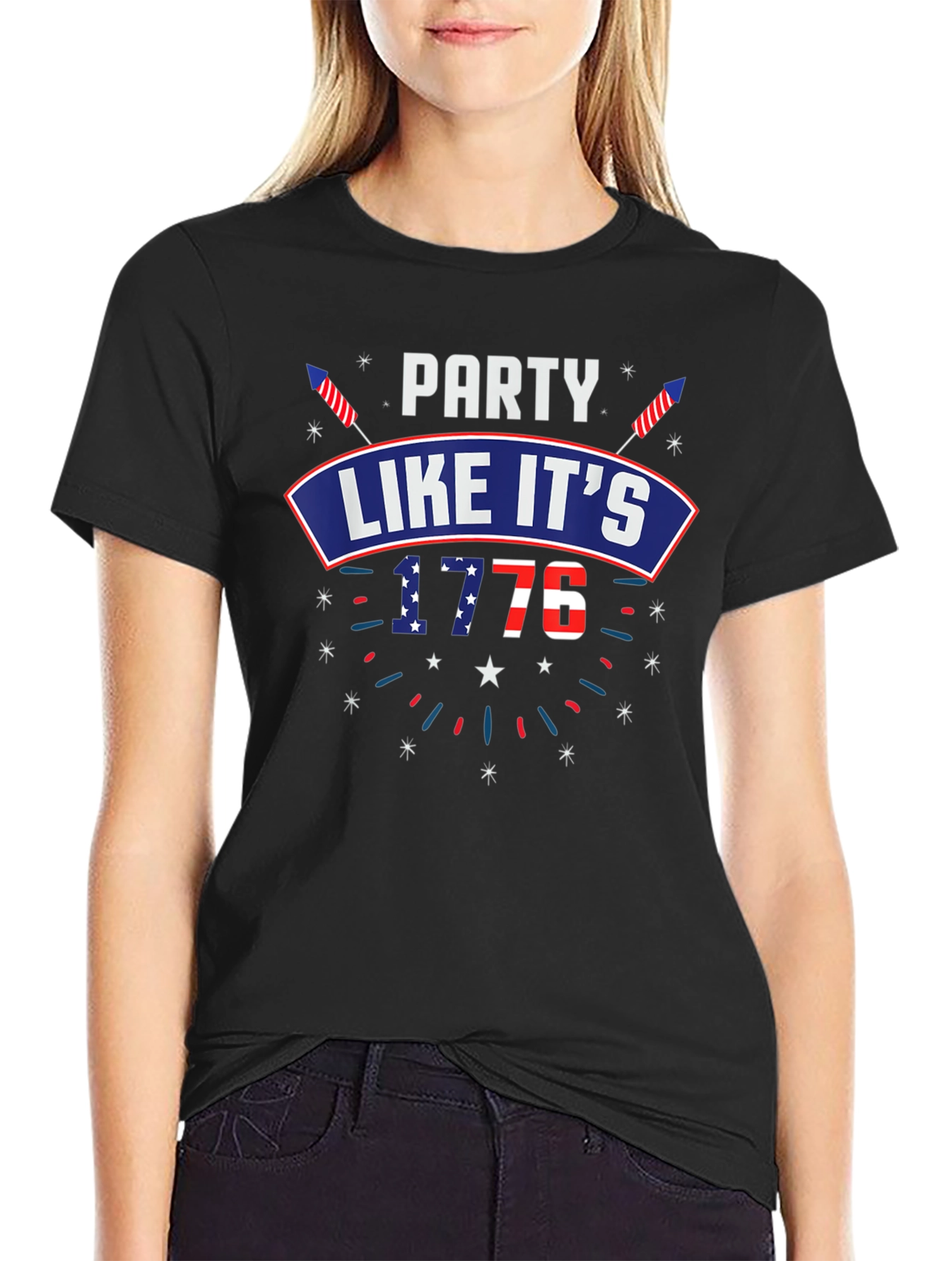 Party Like Its 1776 Patriotic Graphic Tee