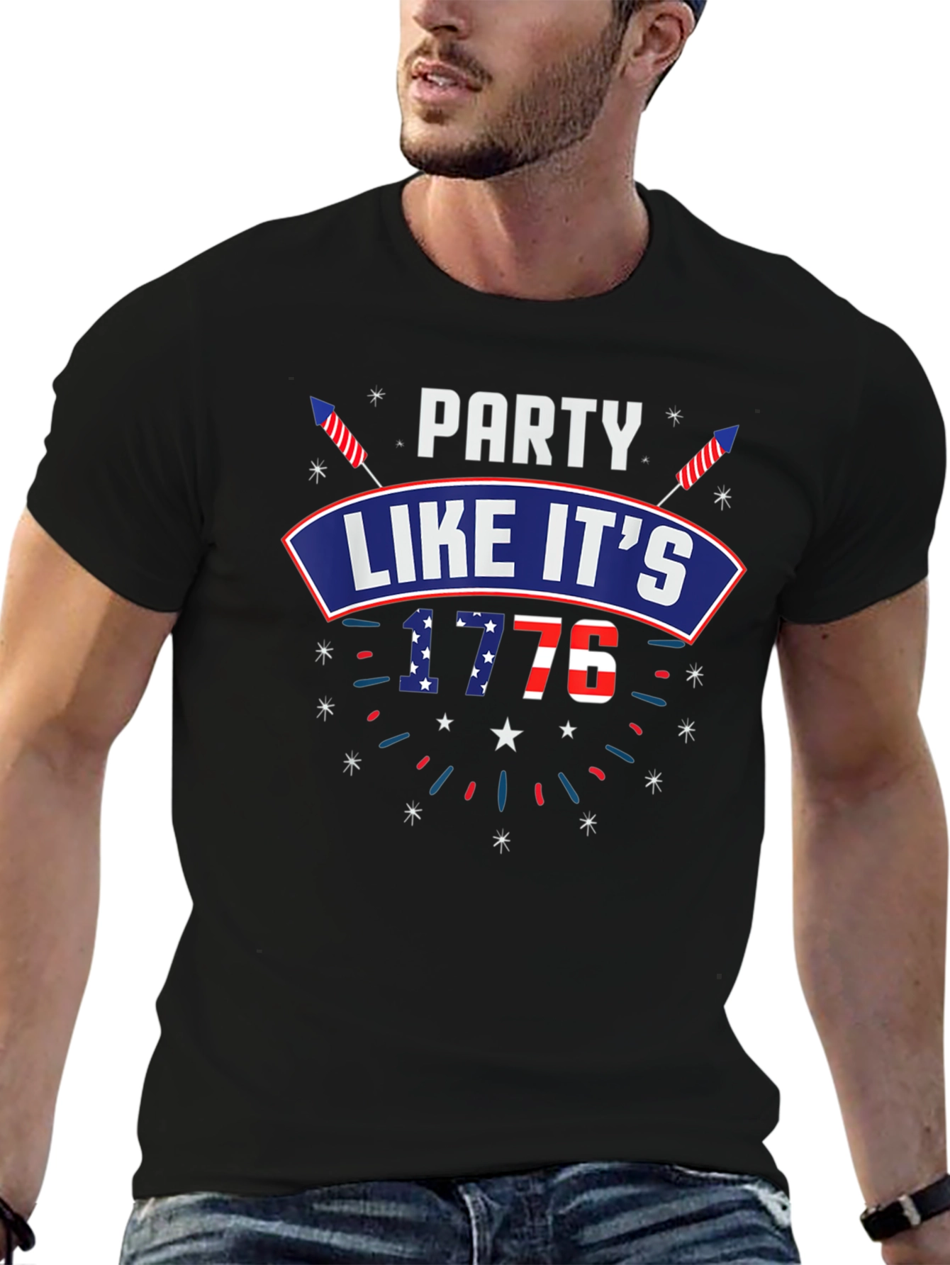 Party Like Its 1776 Patriotic Graphic Tee