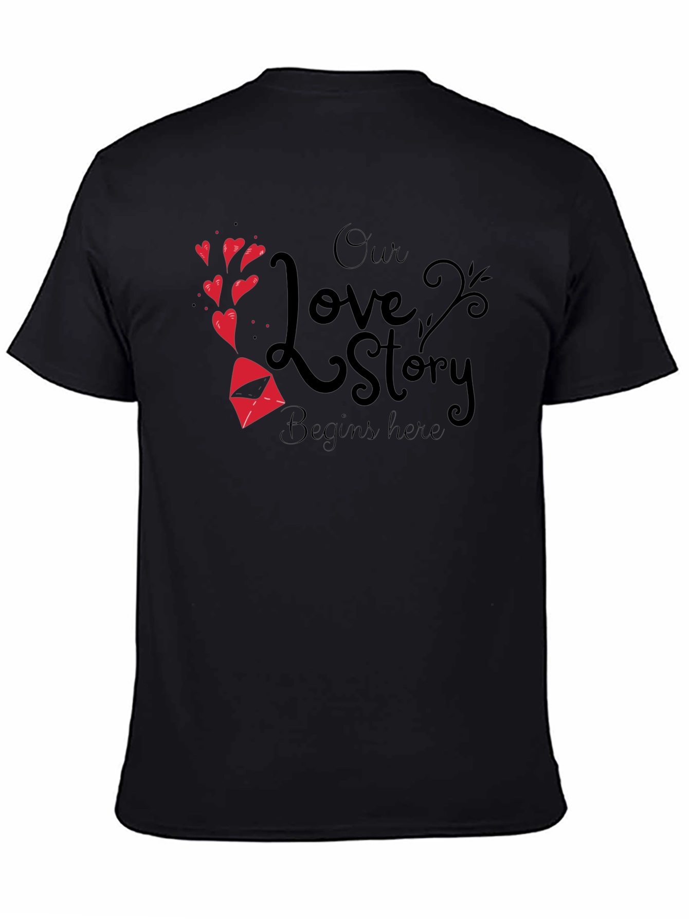 Our Love Story Begins Here T-Shirt