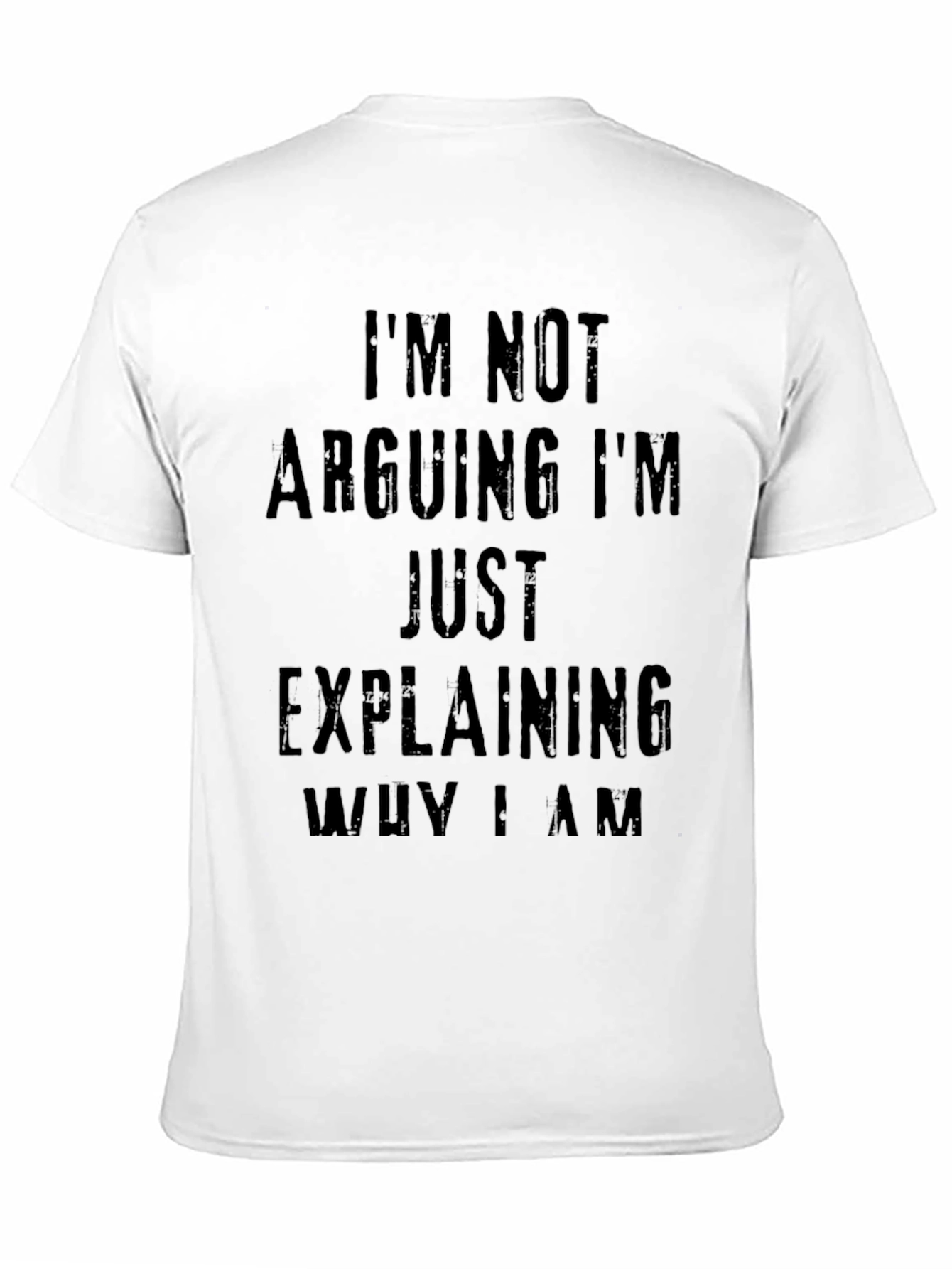Im Not Arguing Just Explaining Mens T-Shirt