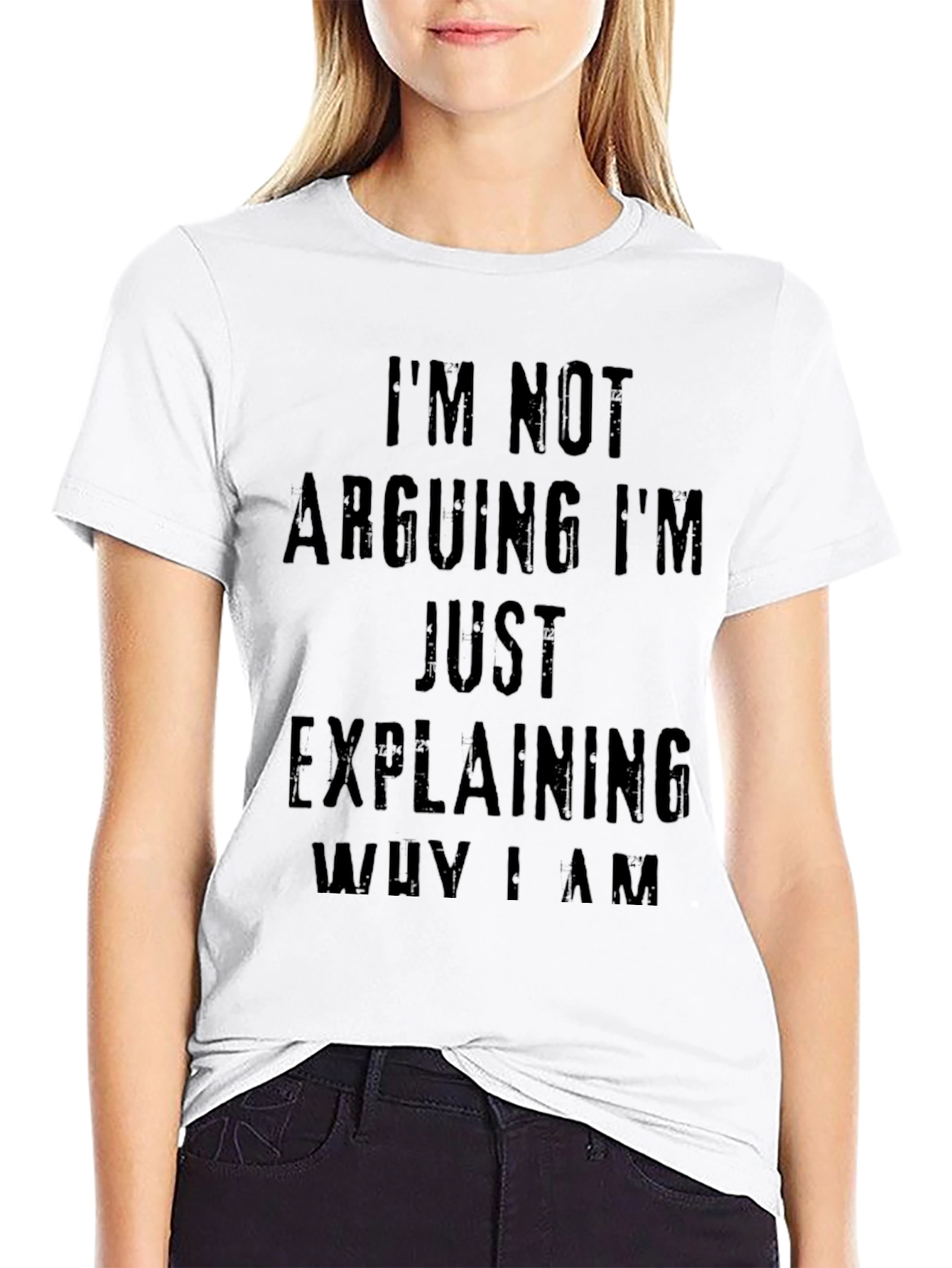 Im Not Arguing Just Explaining Mens T-Shirt