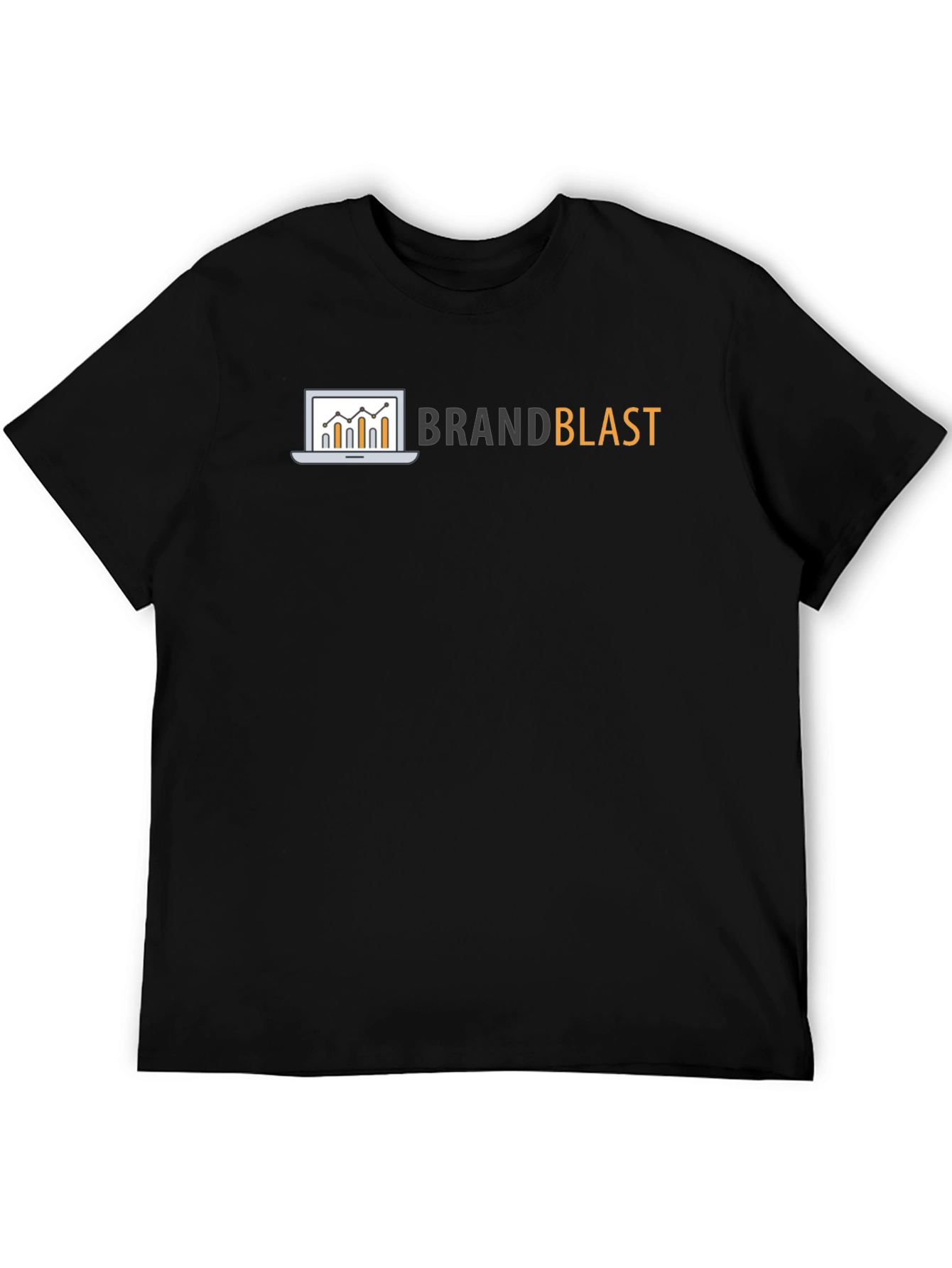 BrandBlast Graphic T-Shirt - Black Cotton Tee