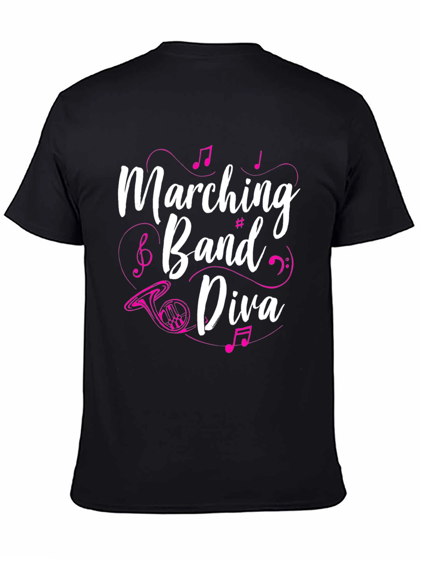 Marching Band Diva T-Shirt - Music Lover Tee