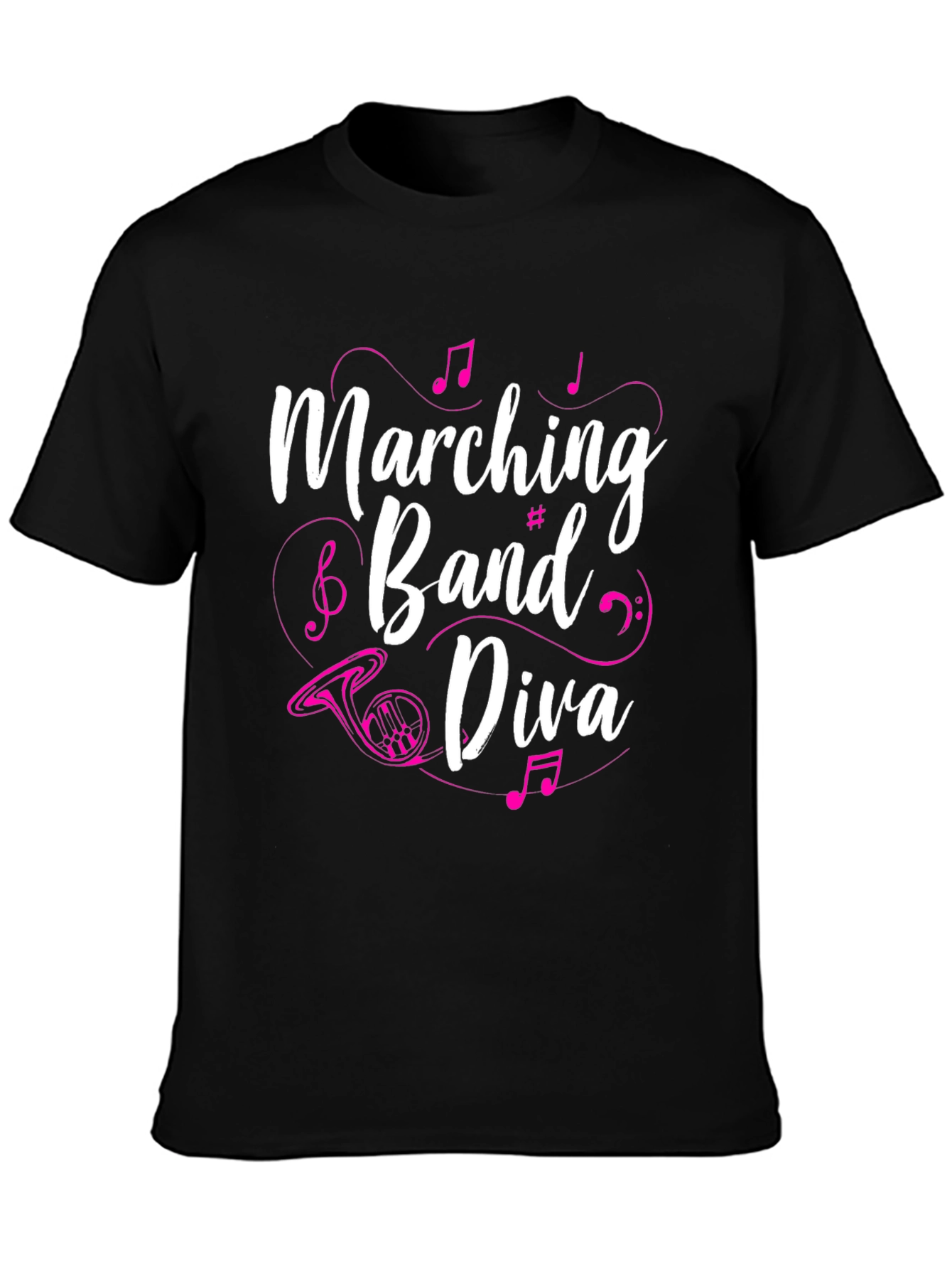 Marching Band Diva T-Shirt - Music Lover Tee