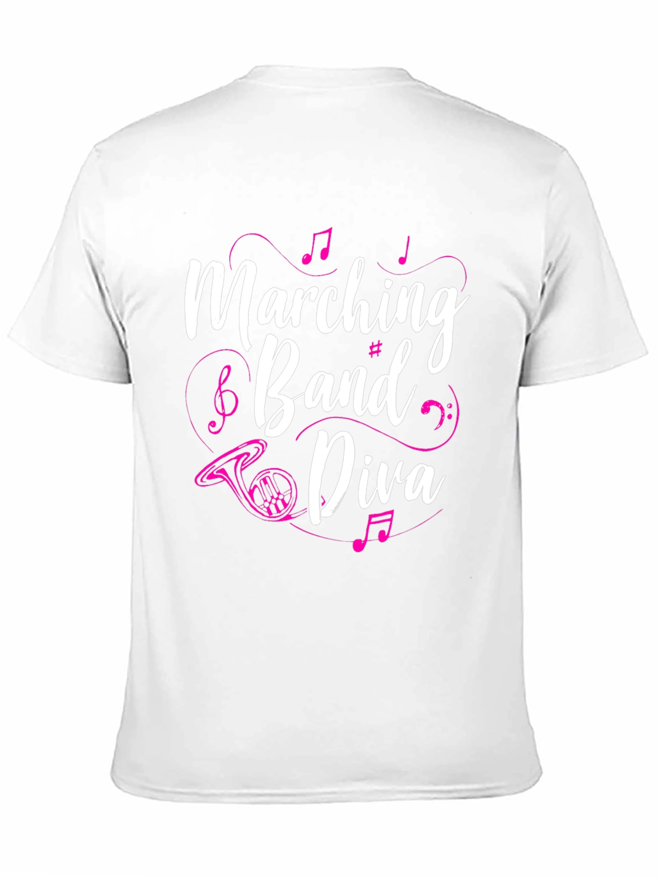 Marching Band Diva T-Shirt - Music Lover Tee