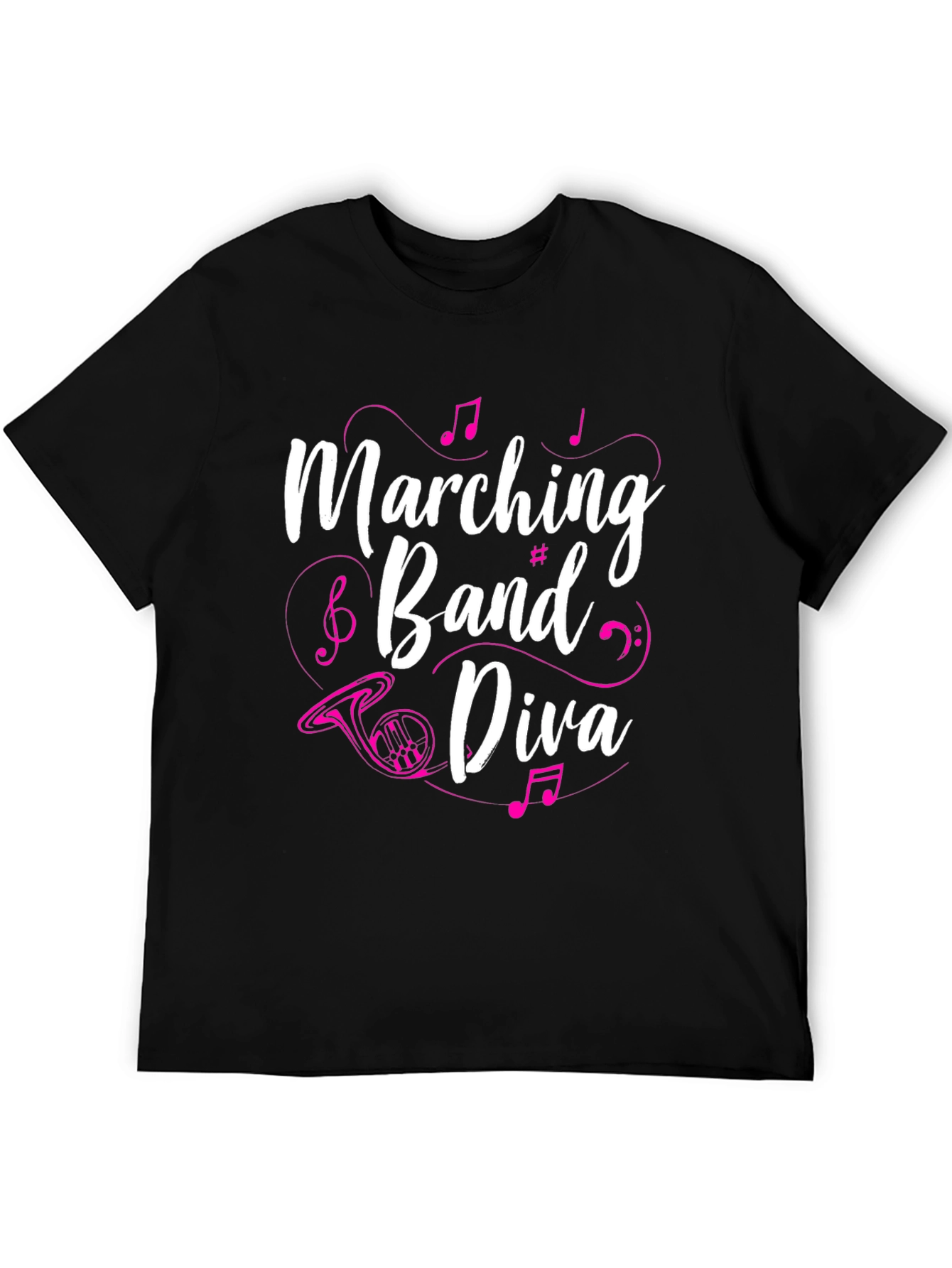 Marching Band Diva T-Shirt - Music Lover Tee