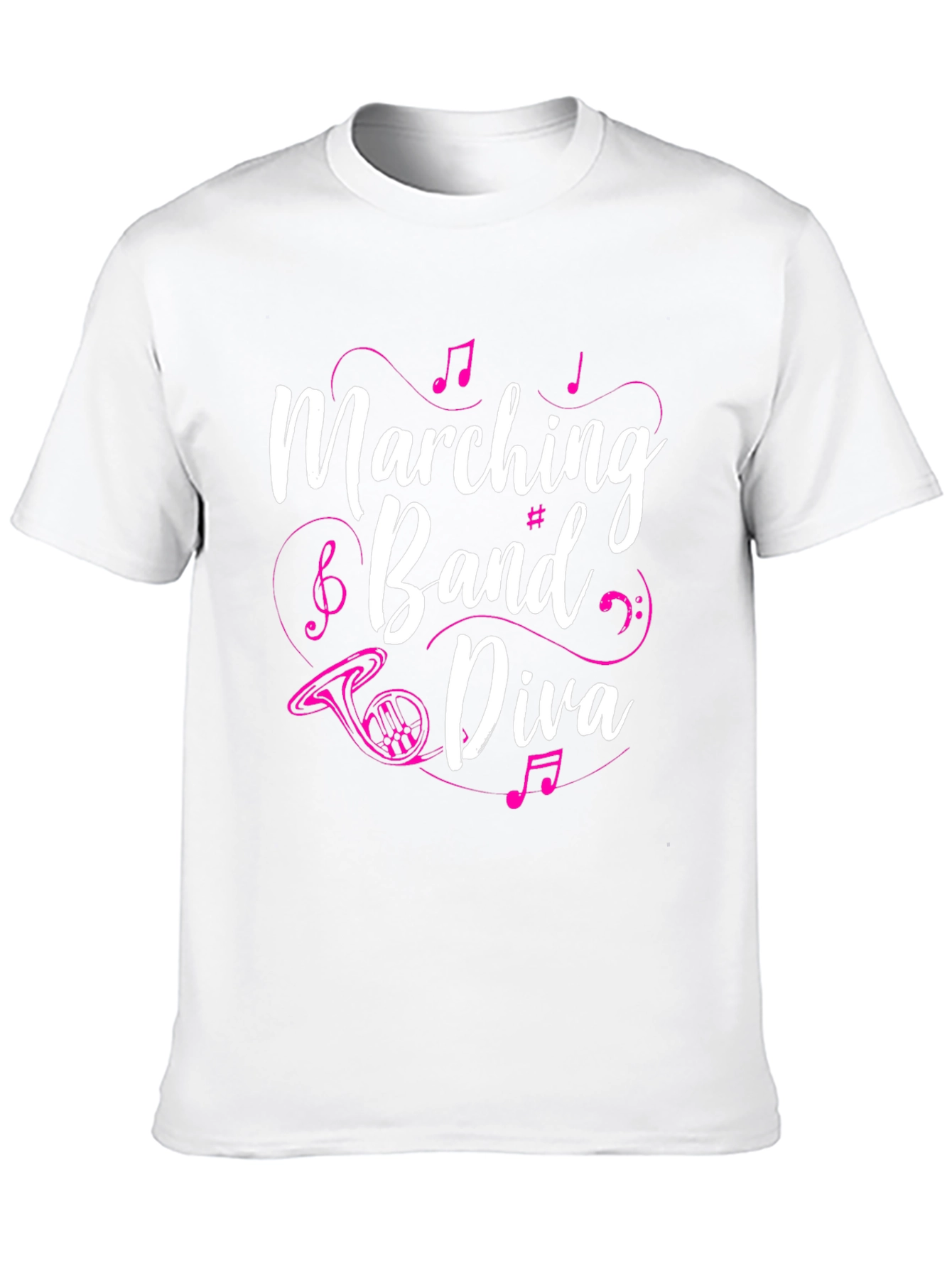 Marching Band Diva T-Shirt - Music Lover Tee