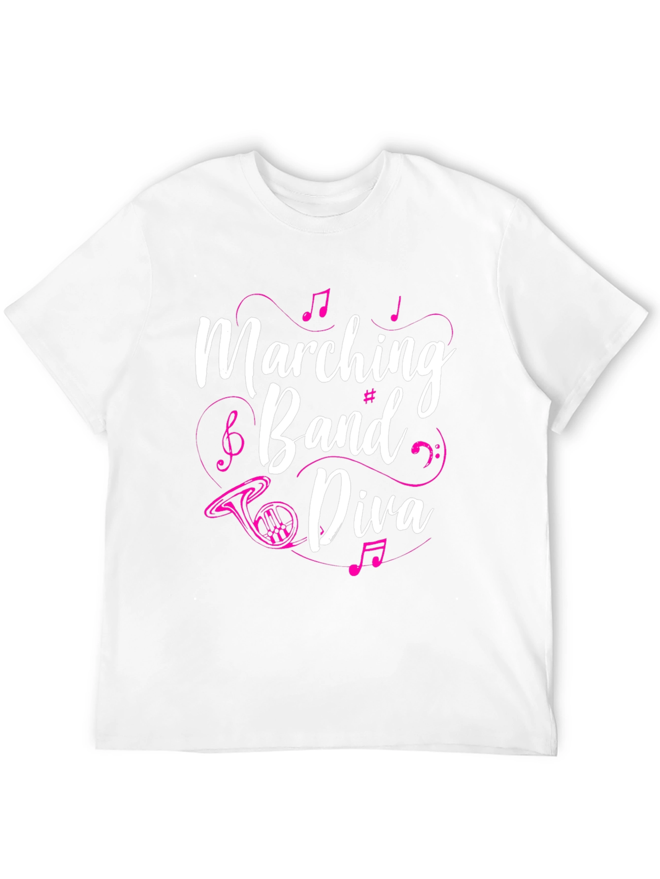 Marching Band Diva T-Shirt - Music Lover Tee