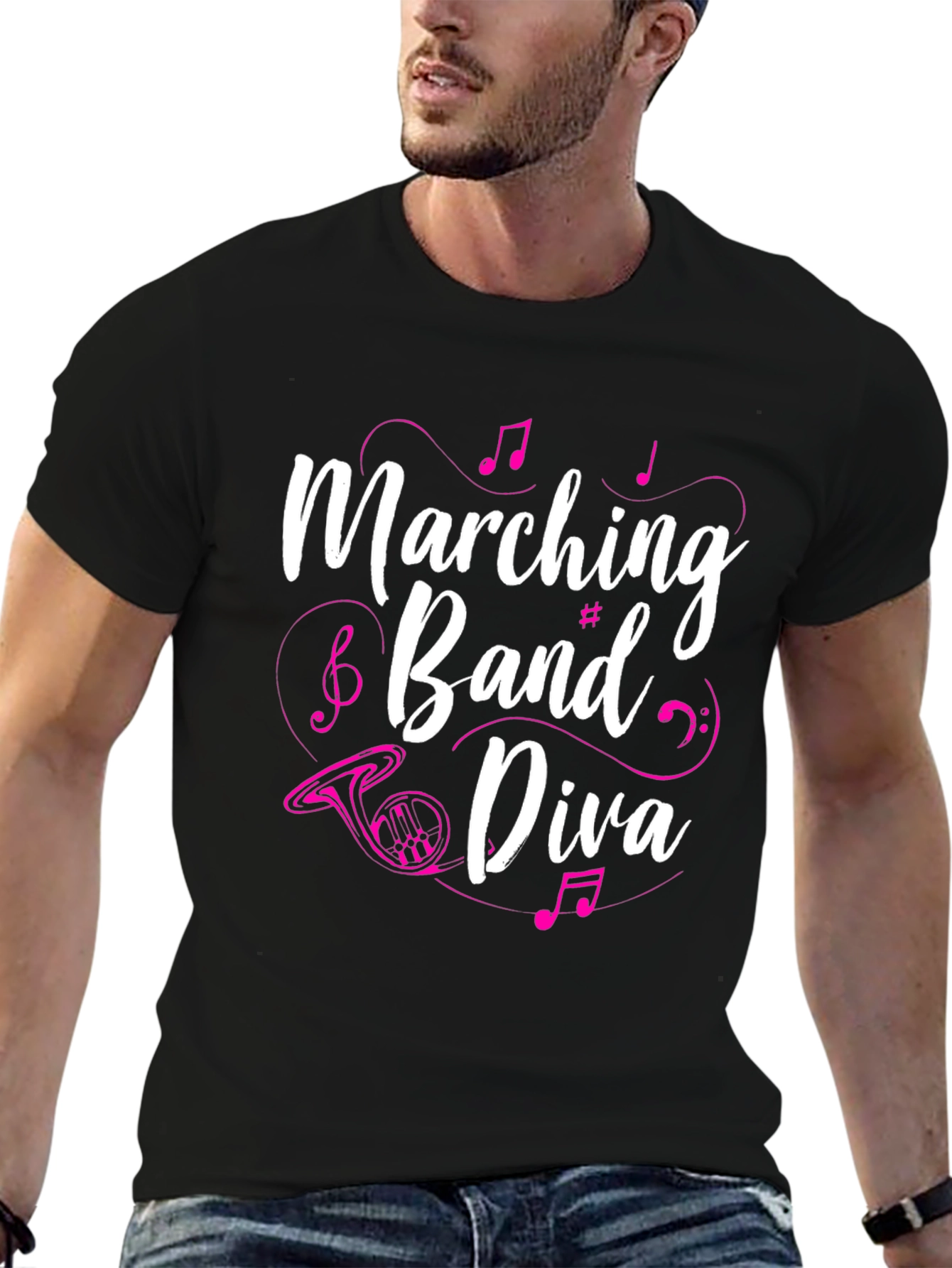 Marching Band Diva T-Shirt - Music Lover Tee