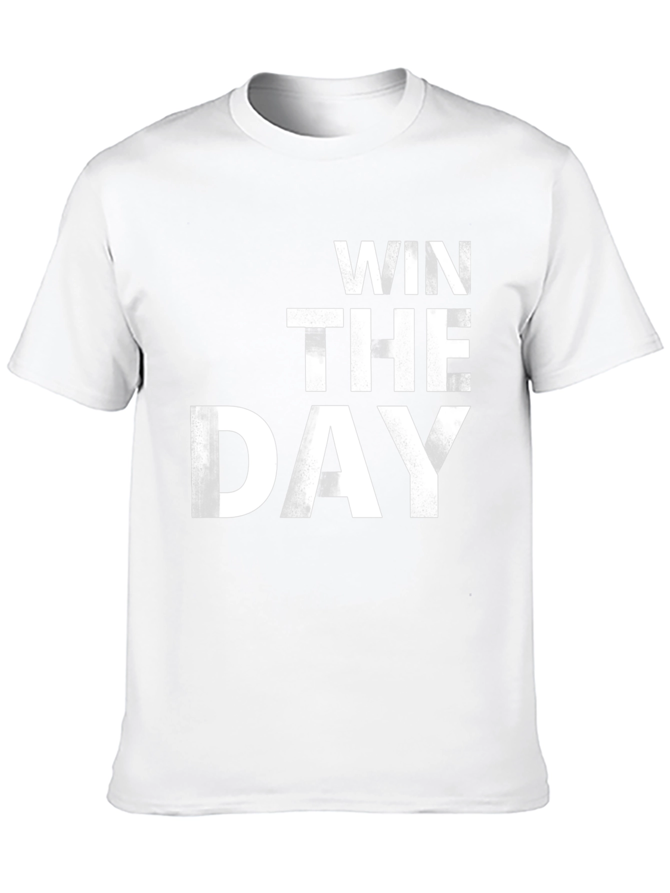 Win the Day Mens Black Graphic Tee