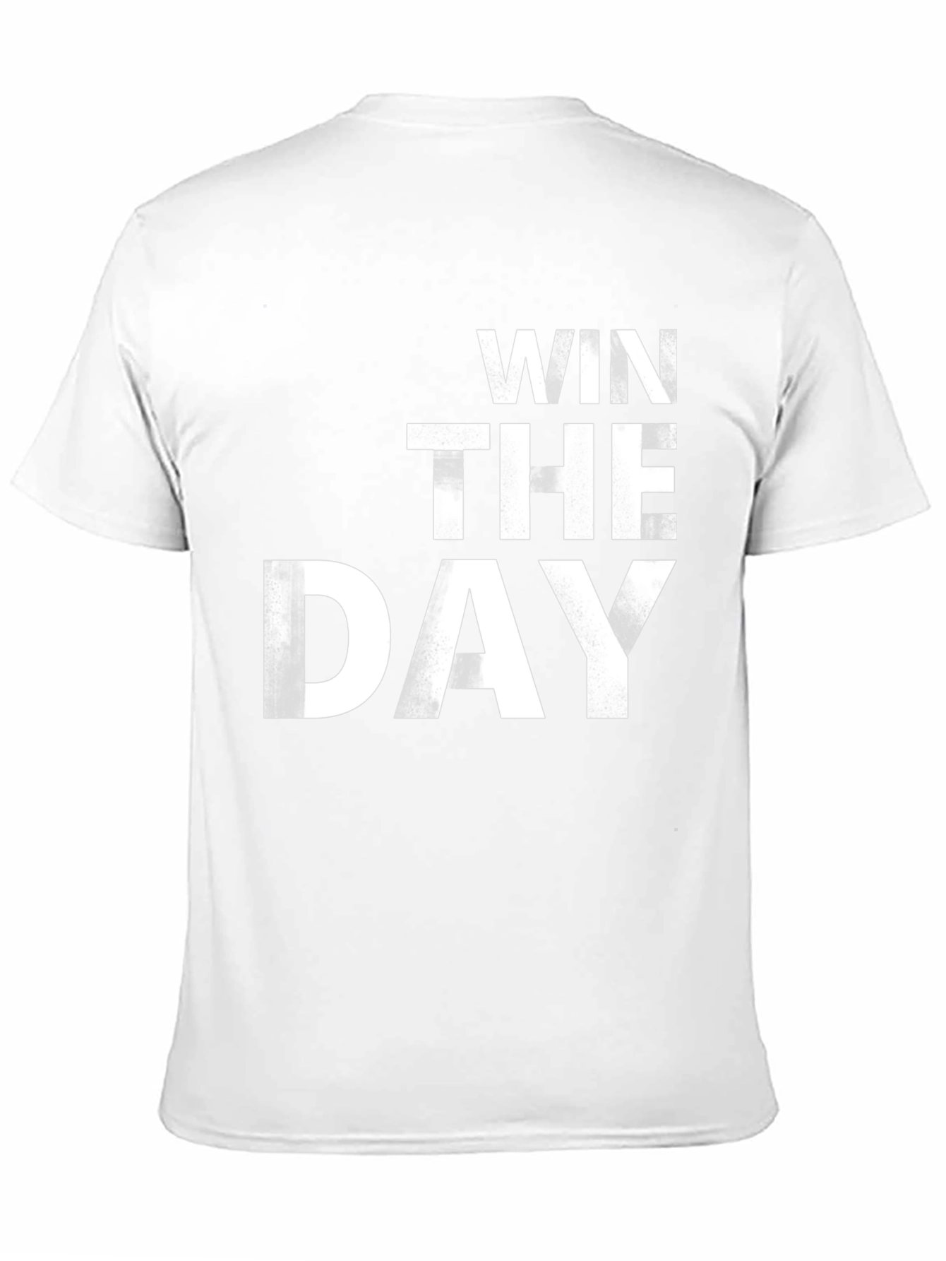 Win the Day Mens Black Graphic Tee