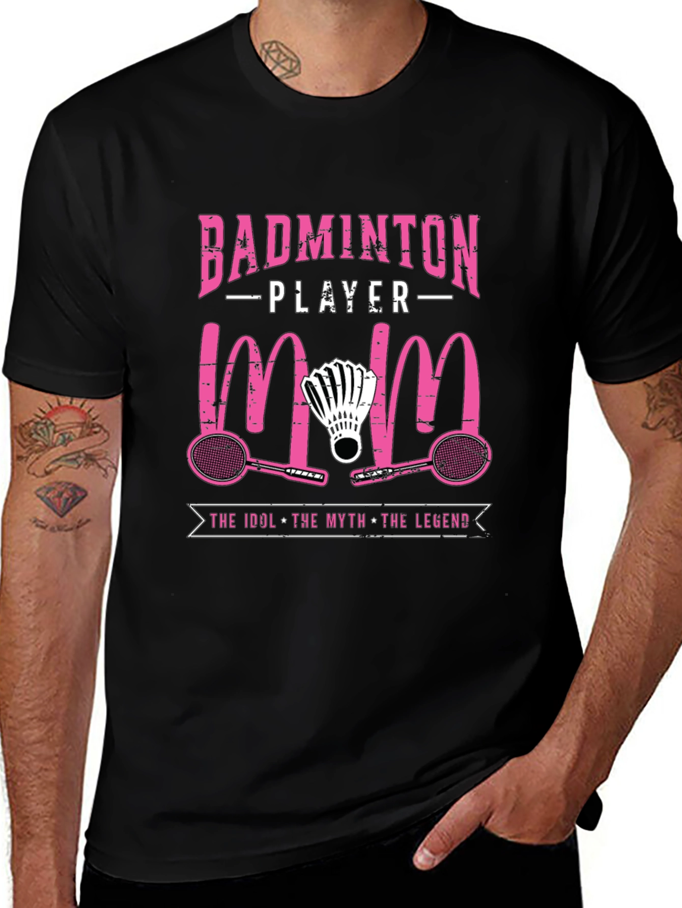 Badminton Player Mom T-Shirt - The Legend