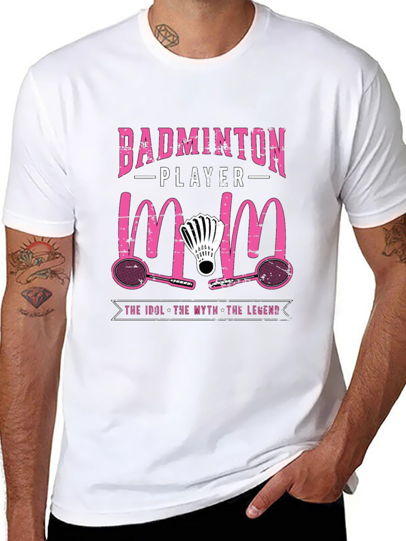Badminton Player Mom T-Shirt - The Legend