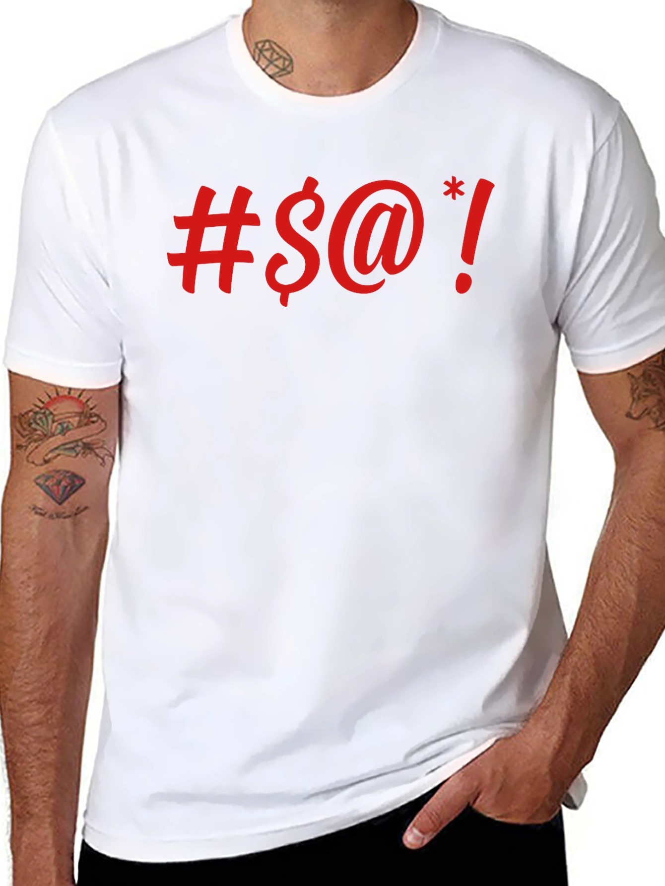 Sarcastic Graphic Tee - Censored Outrage Humor