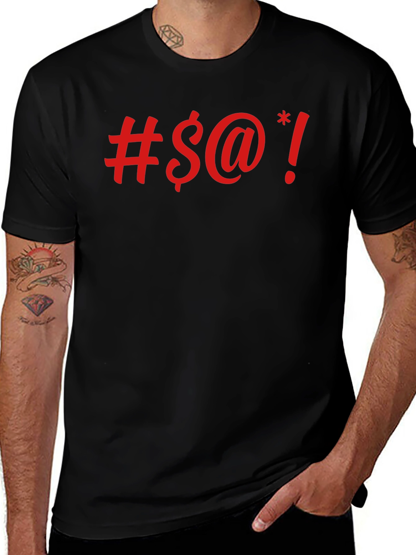 Sarcastic Graphic Tee - Censored Outrage Humor