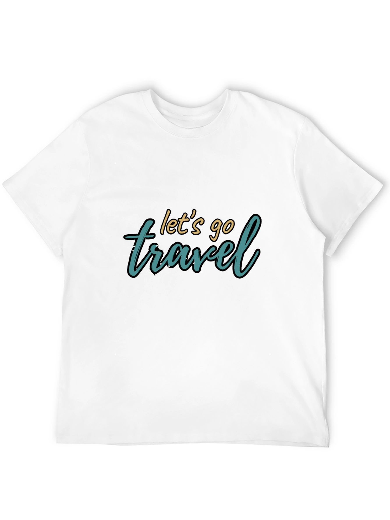 Lets Go Travel Graphic Tee - Stylish Adventure Shirt