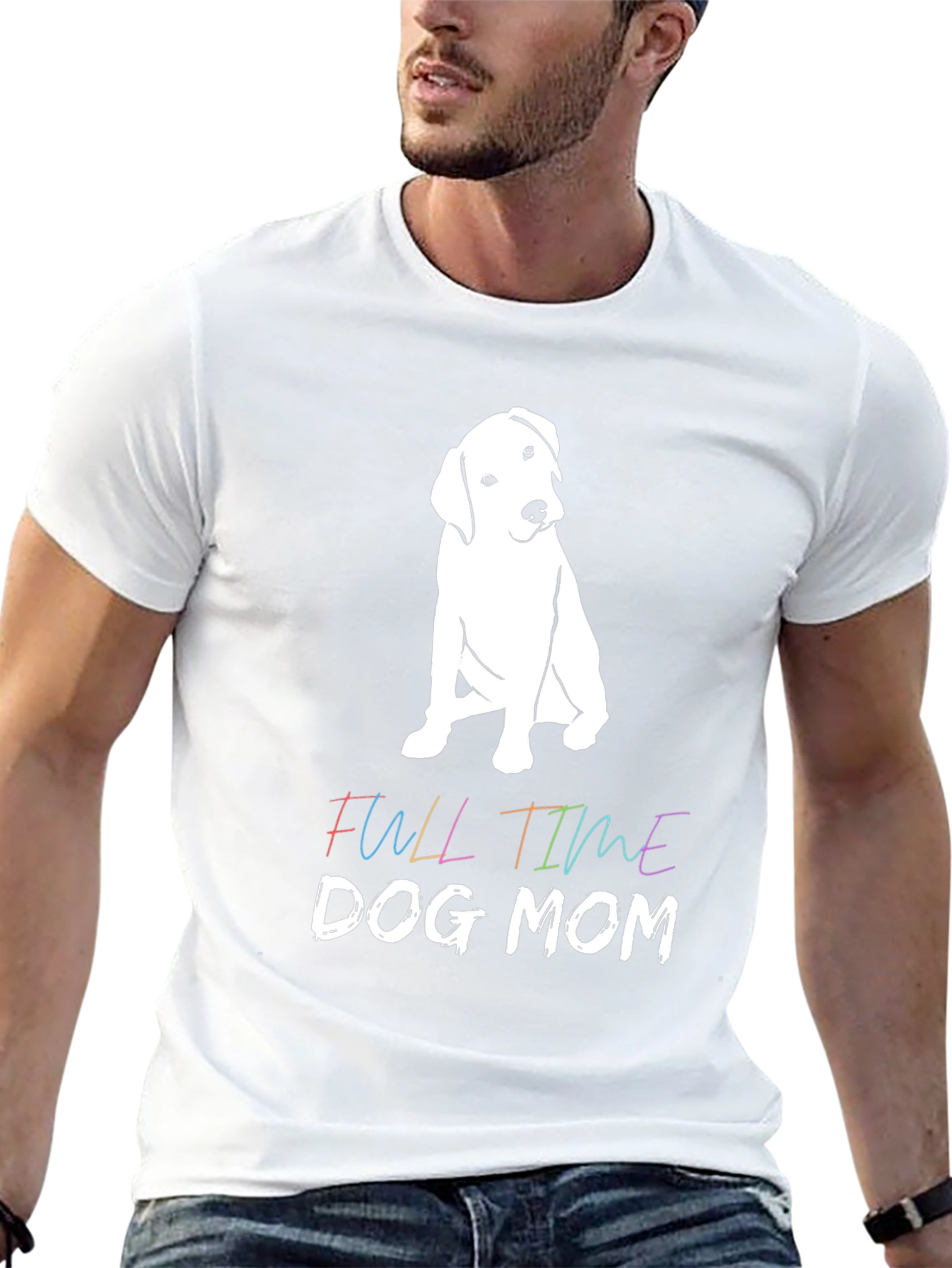 Full Time Dog Mom Graphic Tee