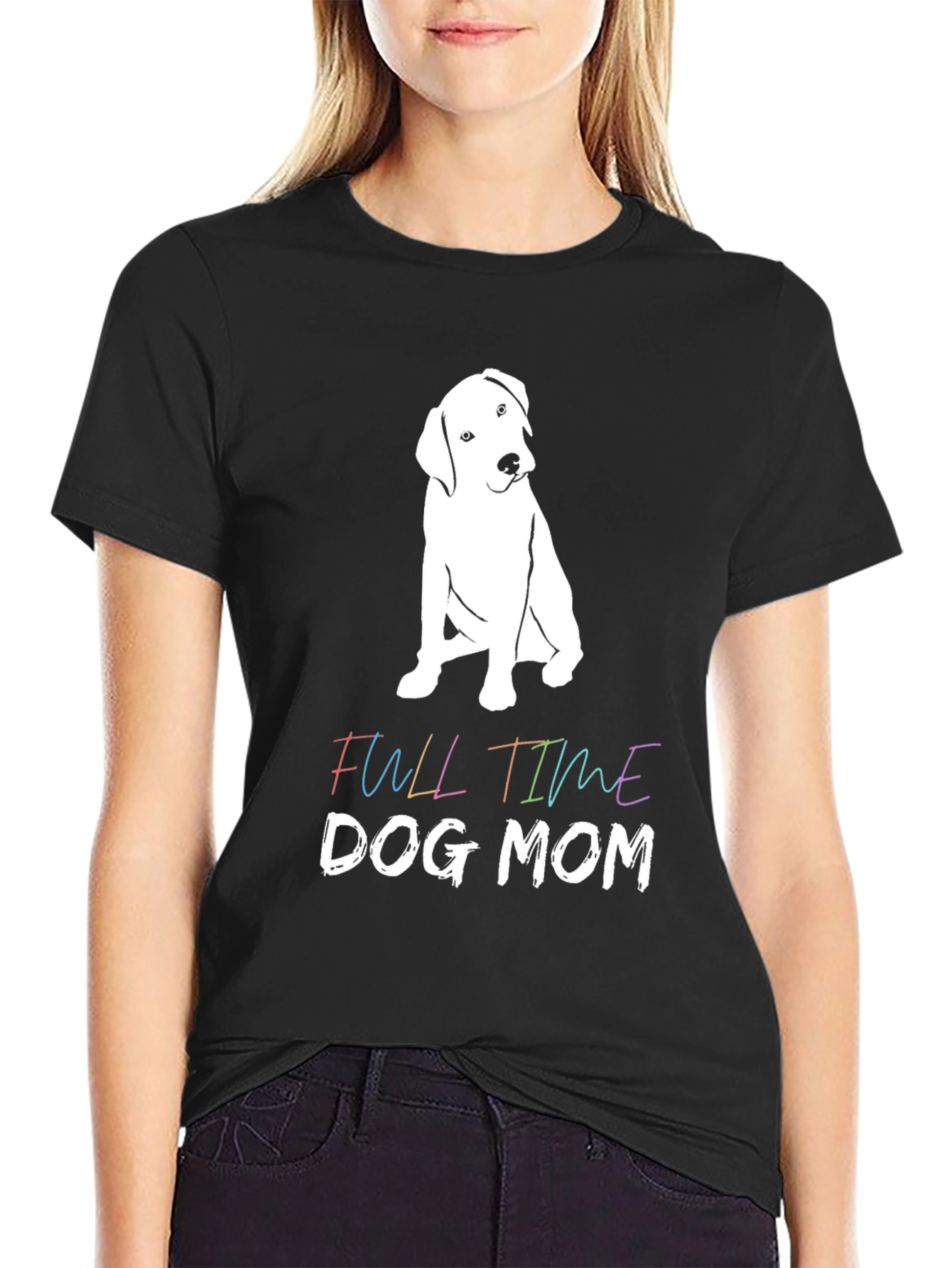 Full Time Dog Mom Graphic Tee