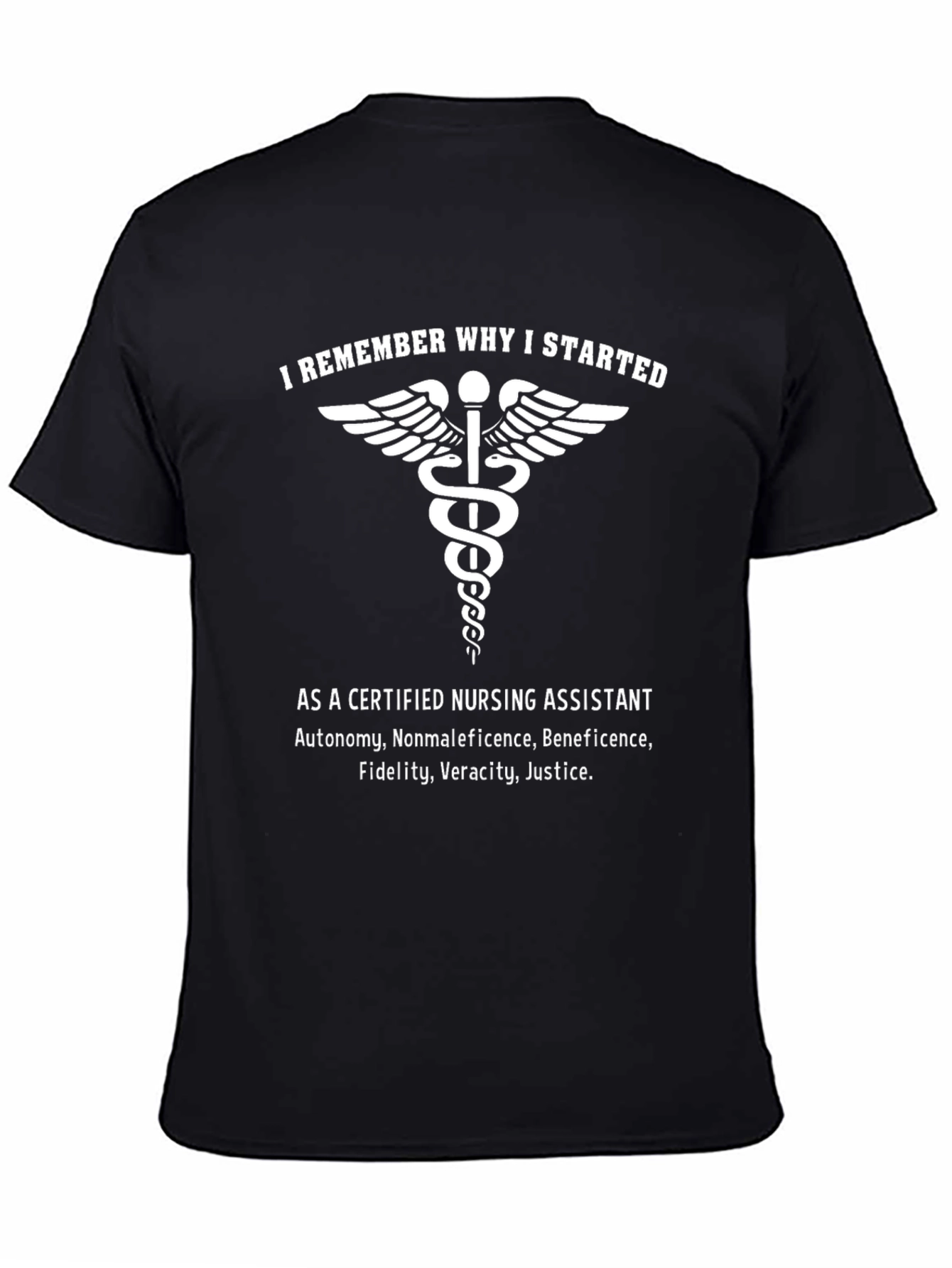 Certified Nursing Assistant T-Shirt - Medical Symbol