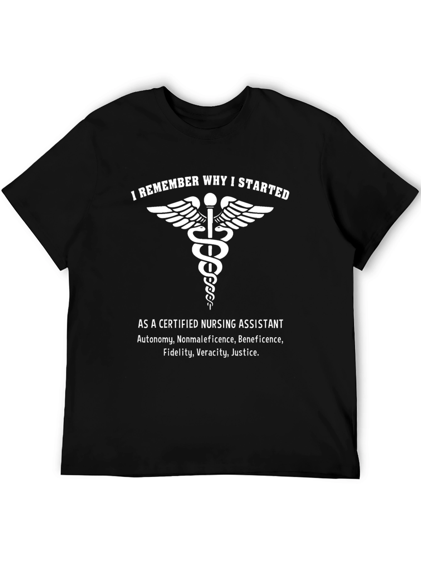 Certified Nursing Assistant T-Shirt - Medical Symbol