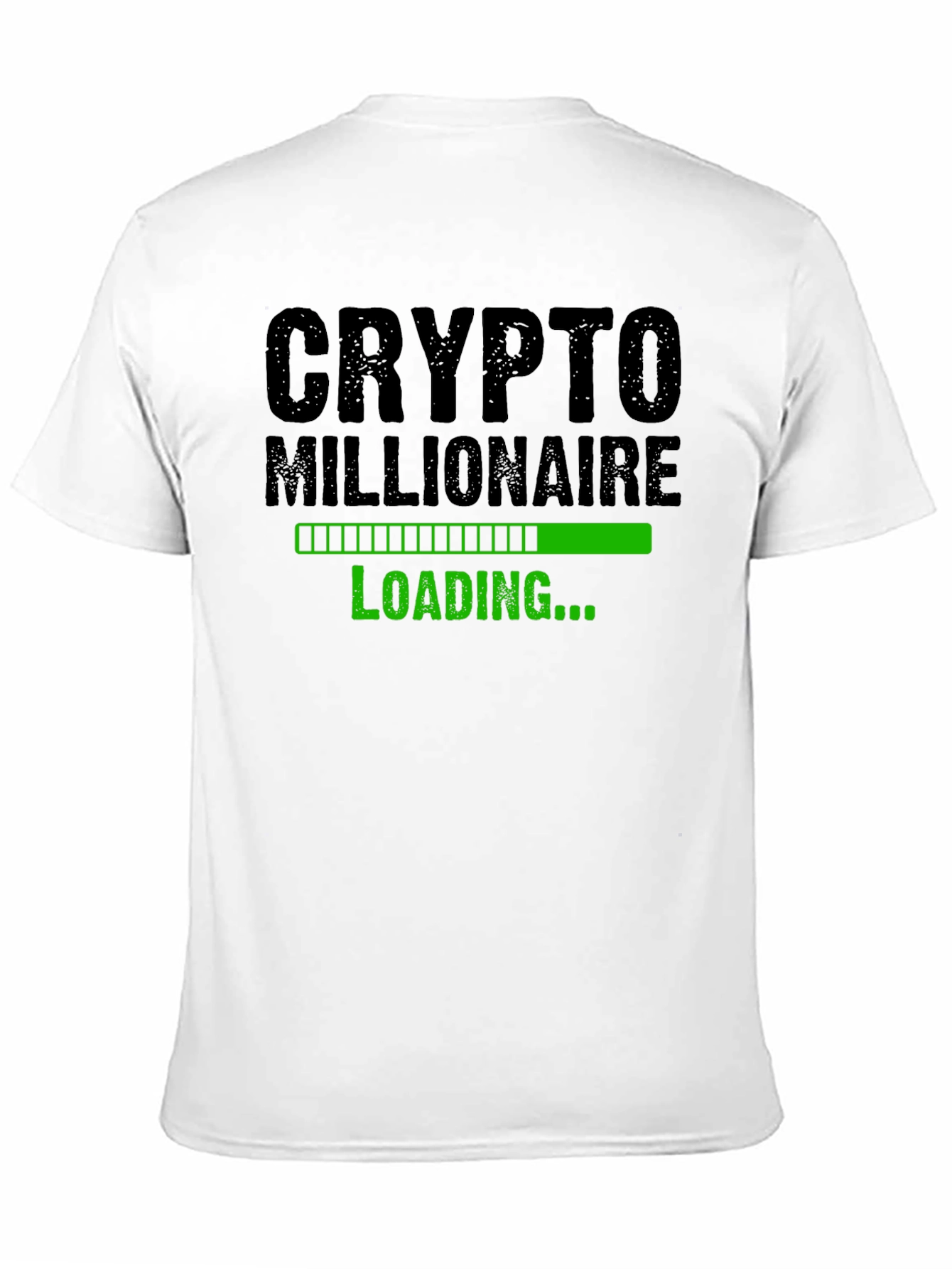Crypto Millionaire Loading T-Shirt - Black