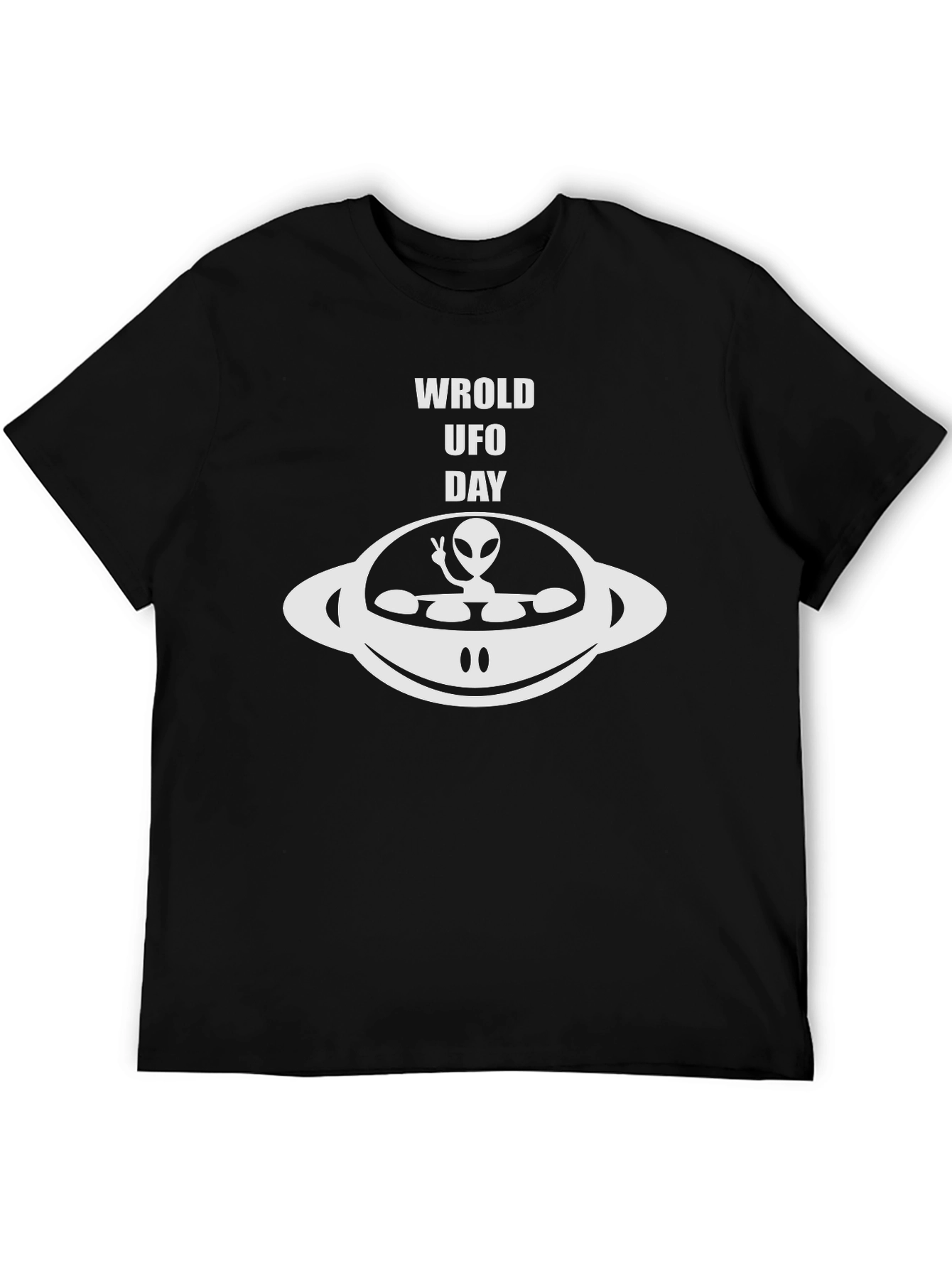 World UFO Day Alien T-Shirt