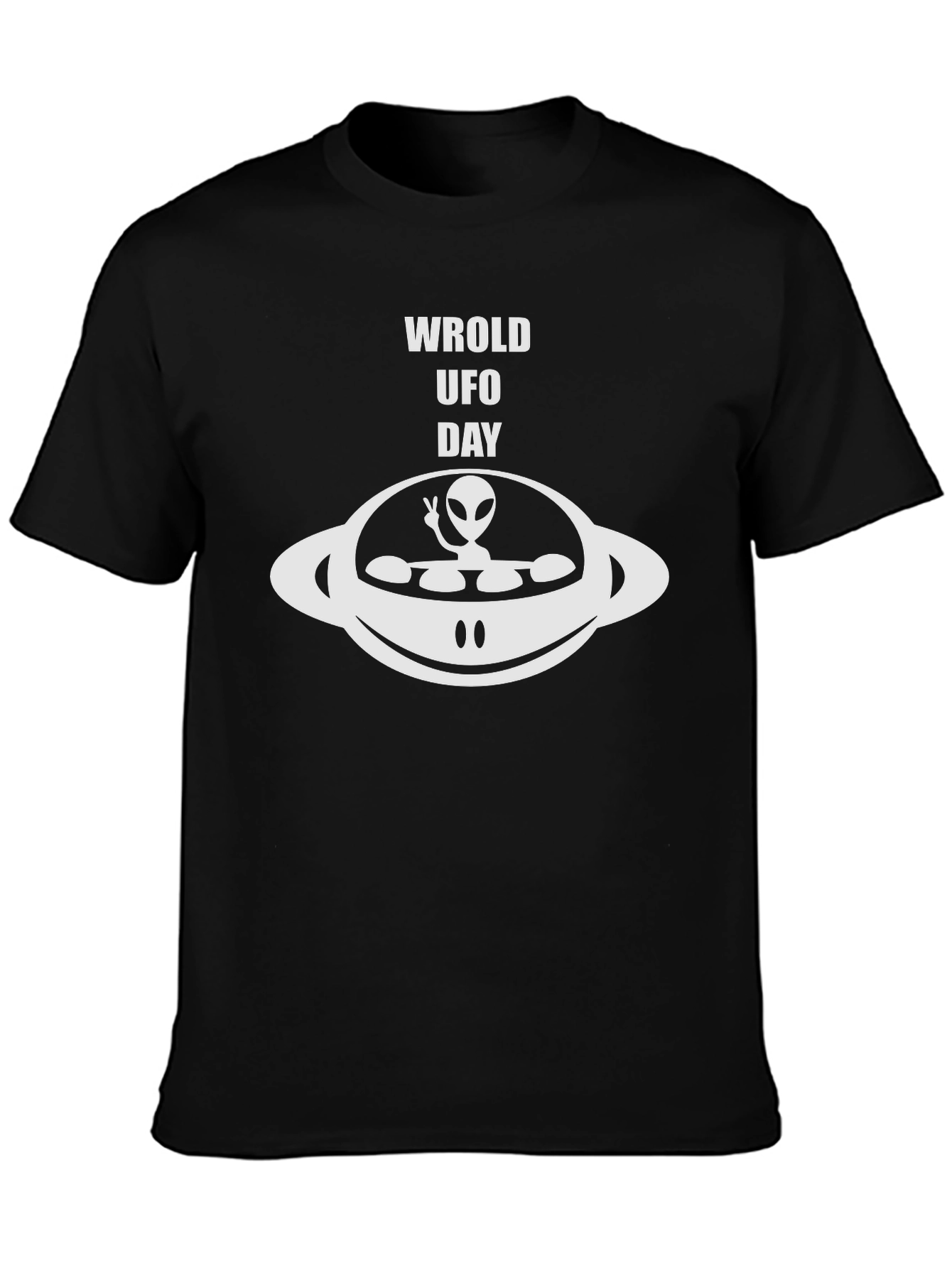 World UFO Day Alien T-Shirt