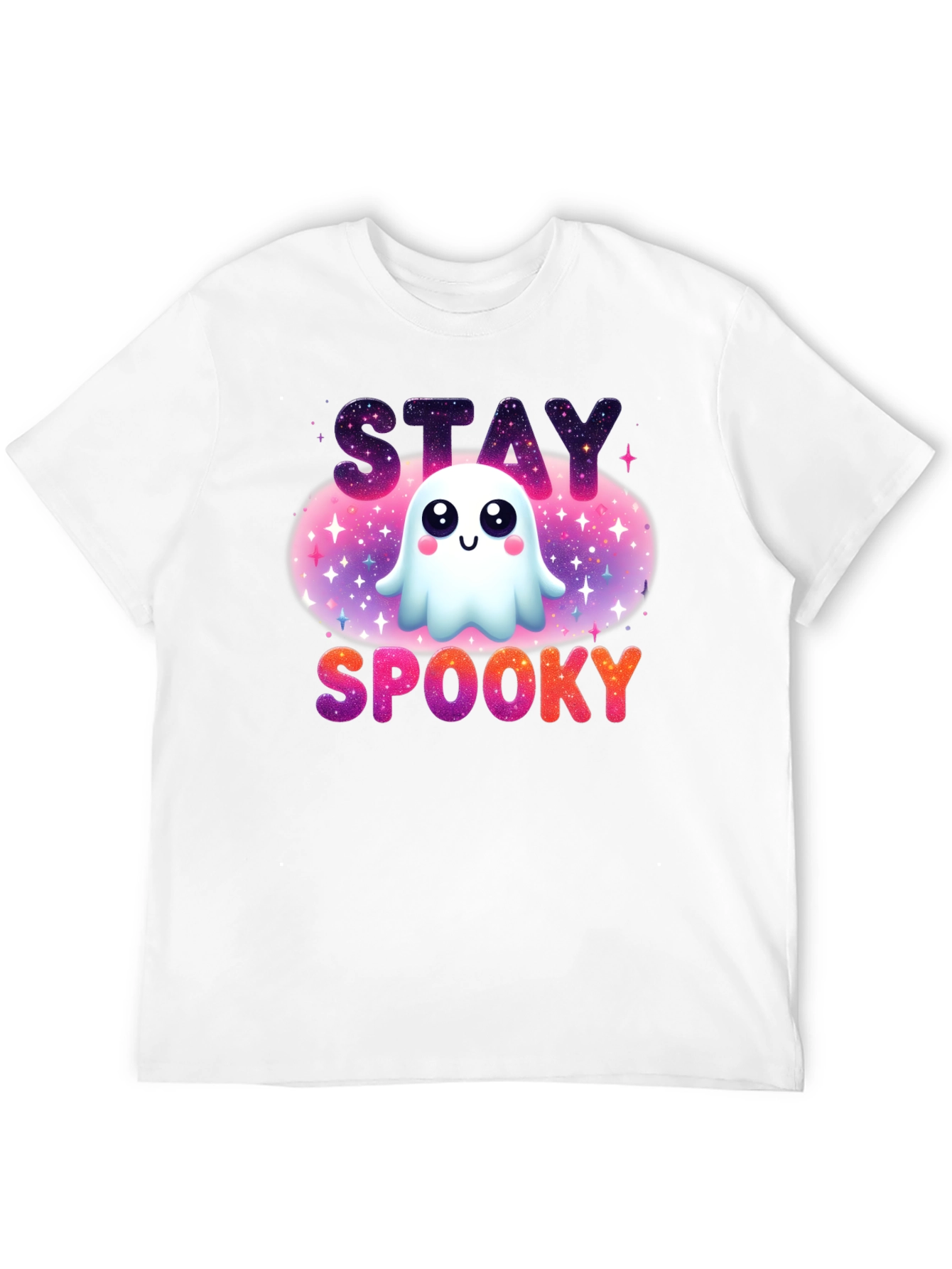 Stay Spooky Ghost T-Shirt - Halloween Vibes