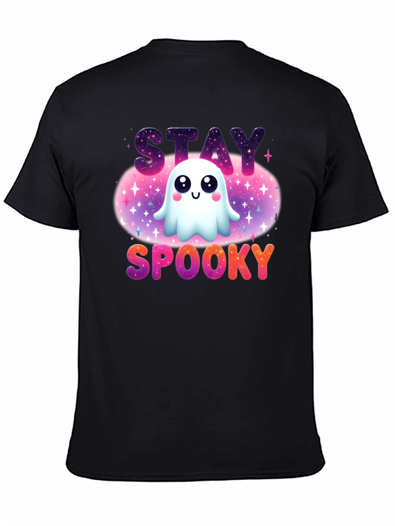Stay Spooky Ghost T-Shirt - Halloween Vibes