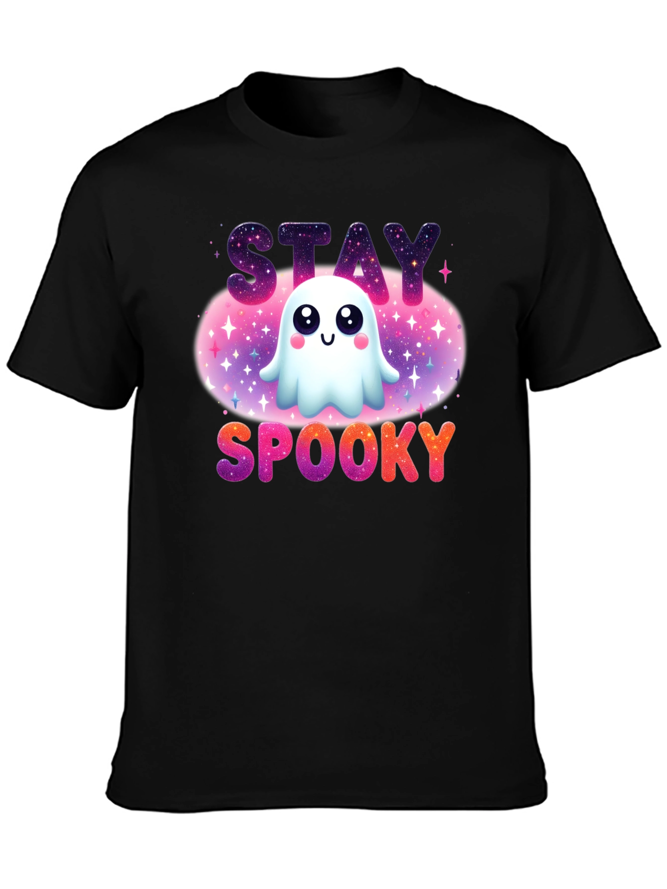Stay Spooky Ghost T-Shirt - Halloween Vibes